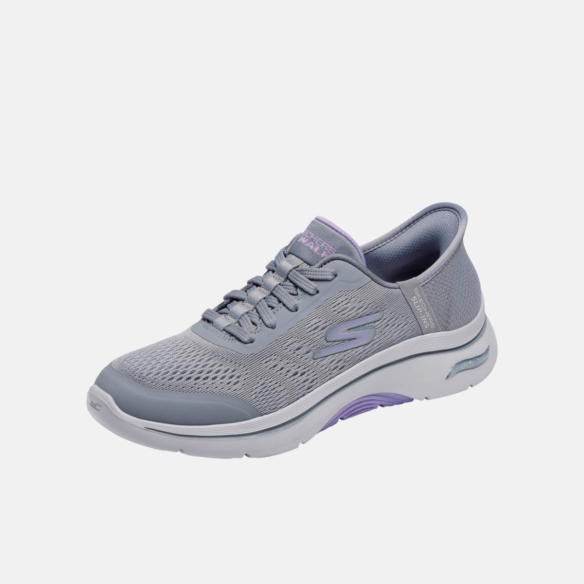 Skechers Go Walk Arch Fit 2.0 Valenc Grey/Lavender