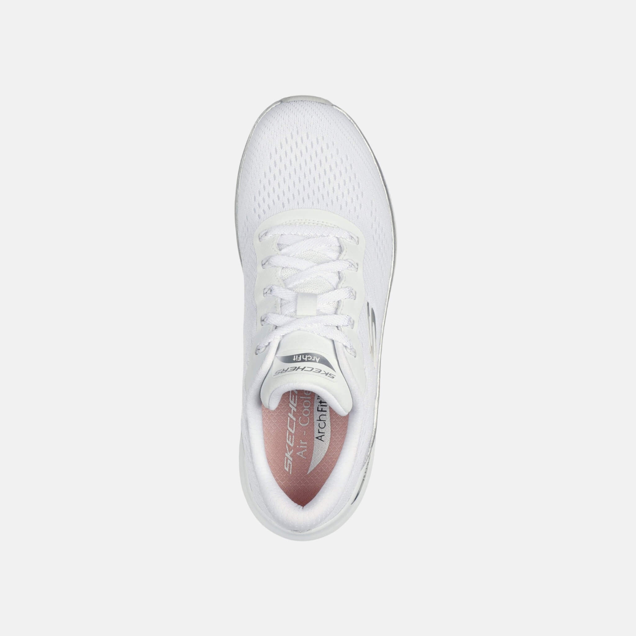 Skechers Arch Fit 2.0 Glow The Distance White/Silver