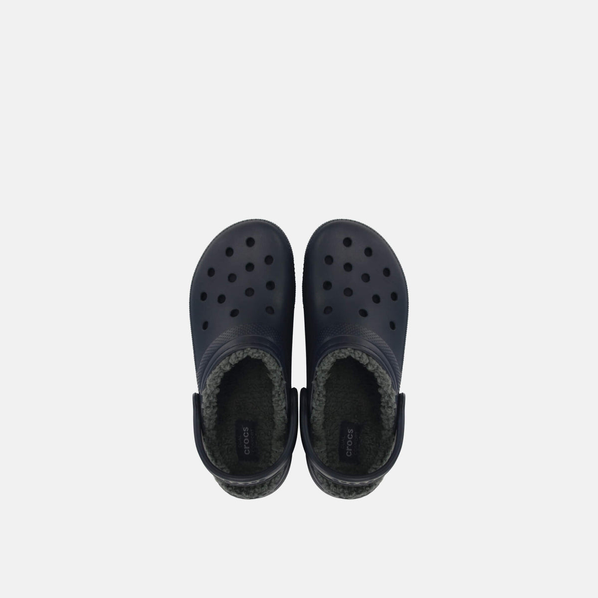 Crocs Classic Lined Clog Navy/Charcoal