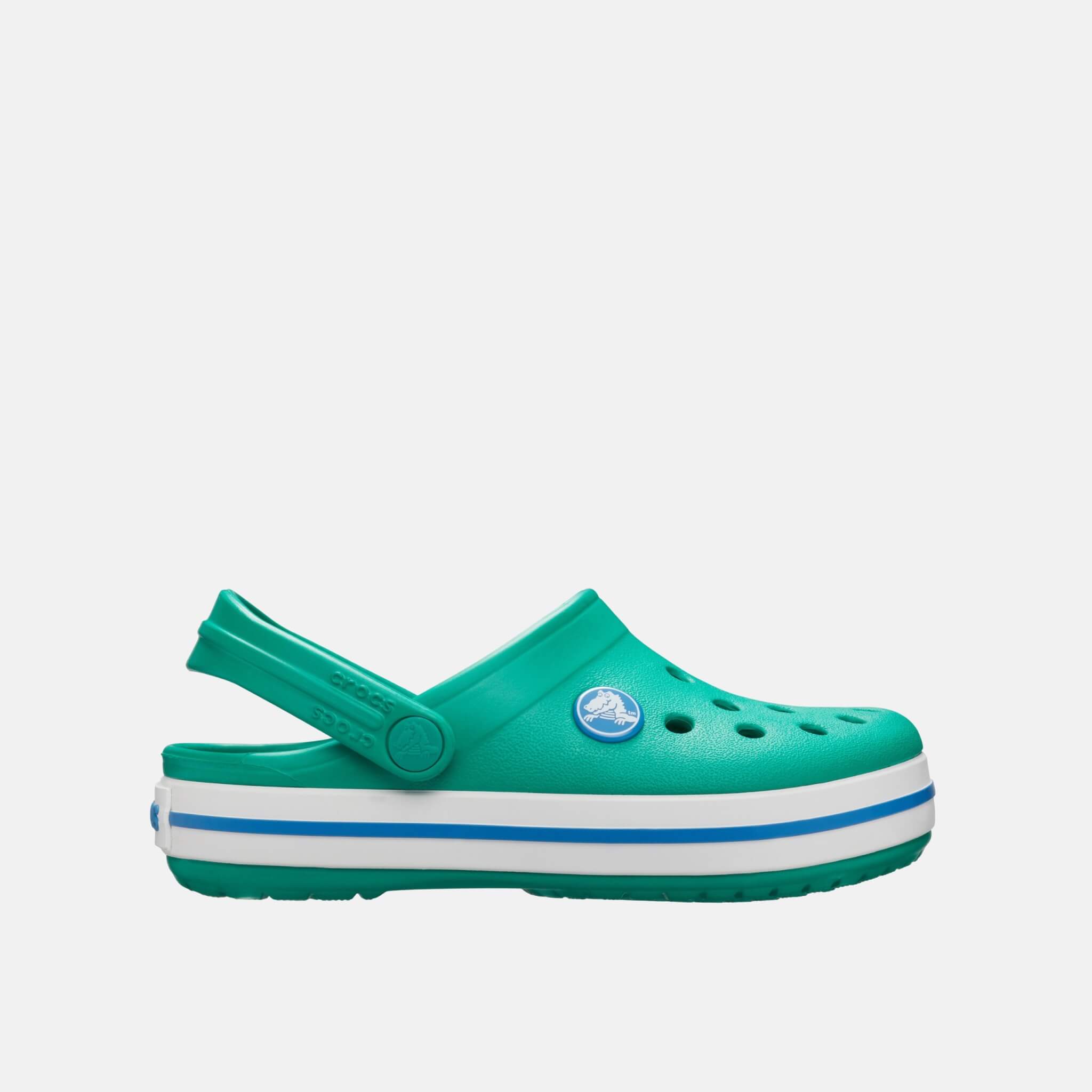 Crocs Crocband Clog Kids Deep Green/Prep Blue