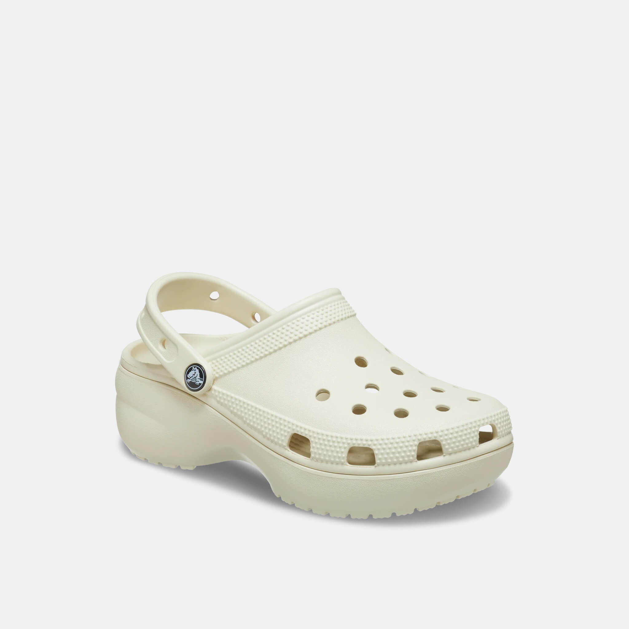 Crocs Classic Platform Clog Bone