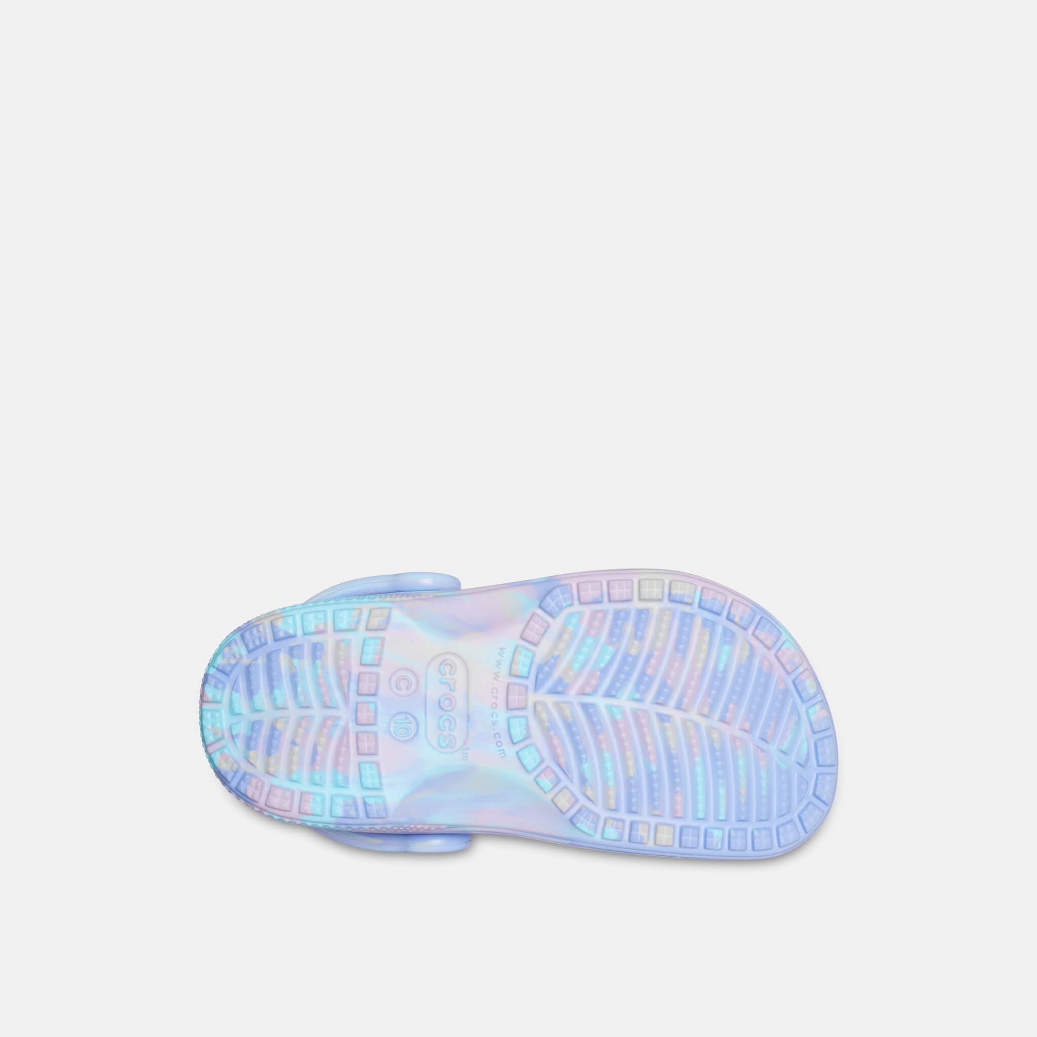 Crocs Kids Classic Marbled Clog Moon Jelly/Multi
