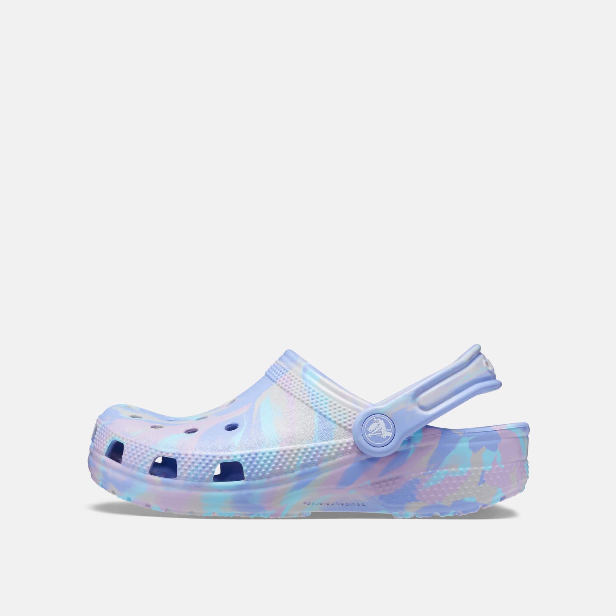 Crocs Kids Classic Marbled Clog Moon Jelly/Multi
