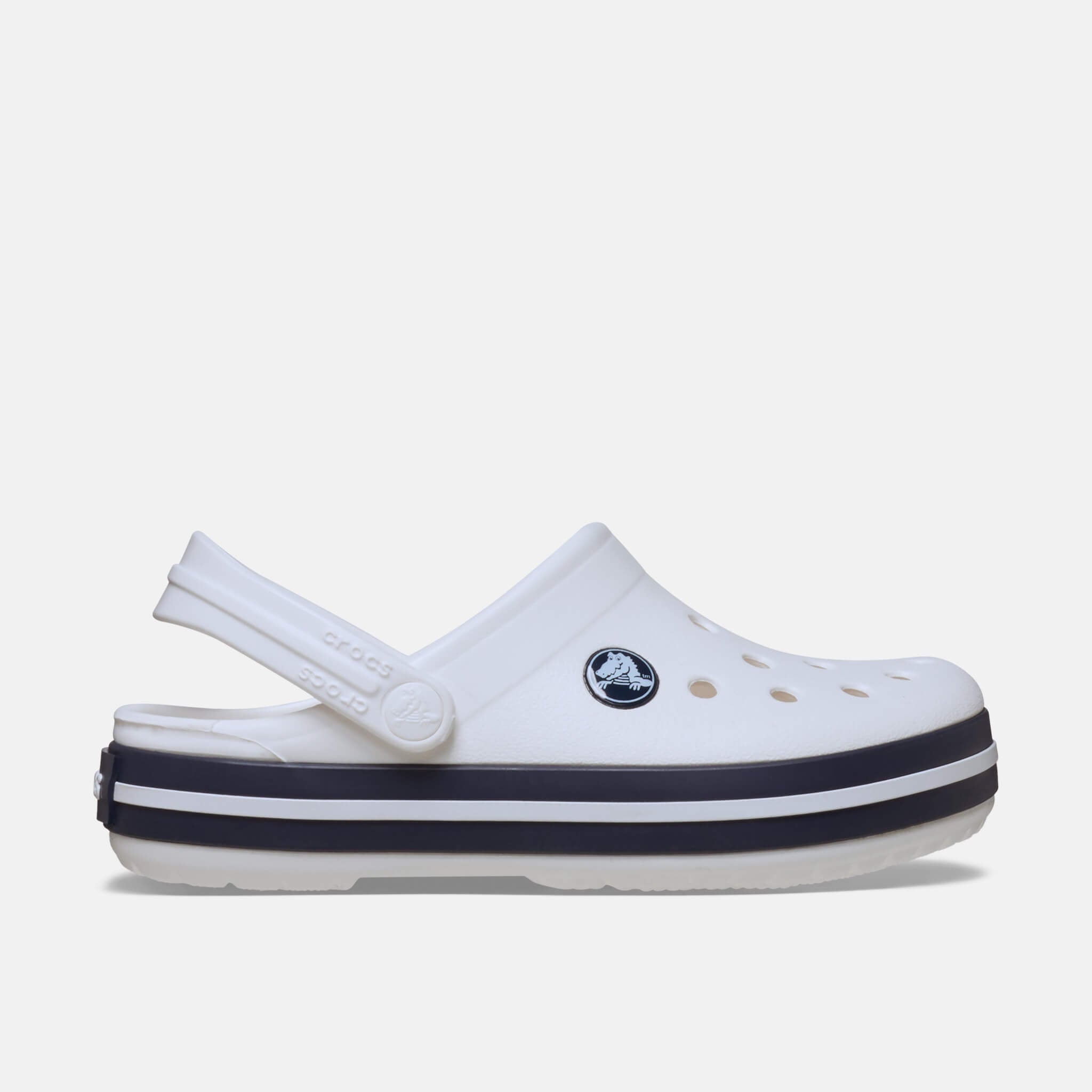 Crocs Kids Crocband Clog White/Navy