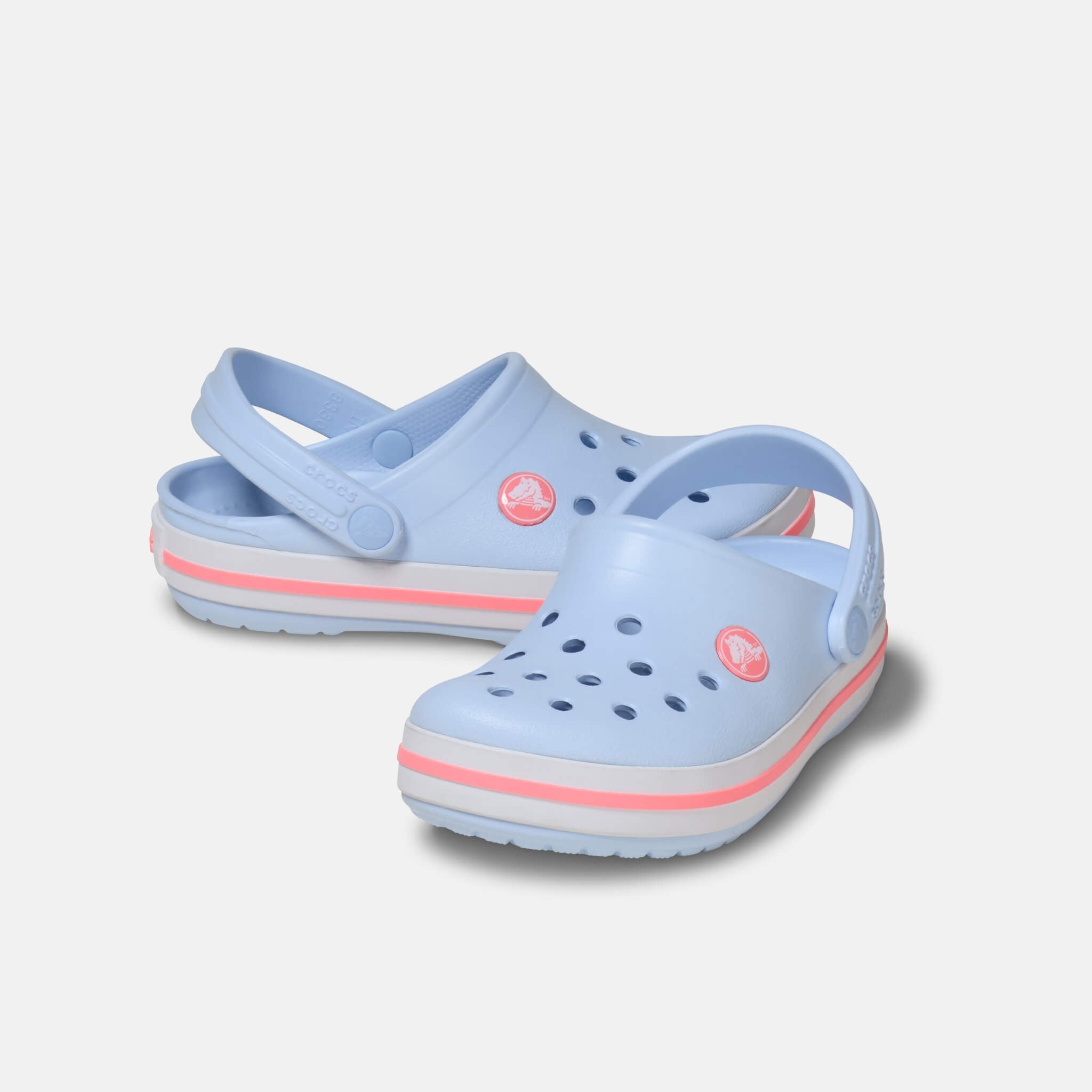Crocs Kids Crocband Clog Blue Frost/Guava