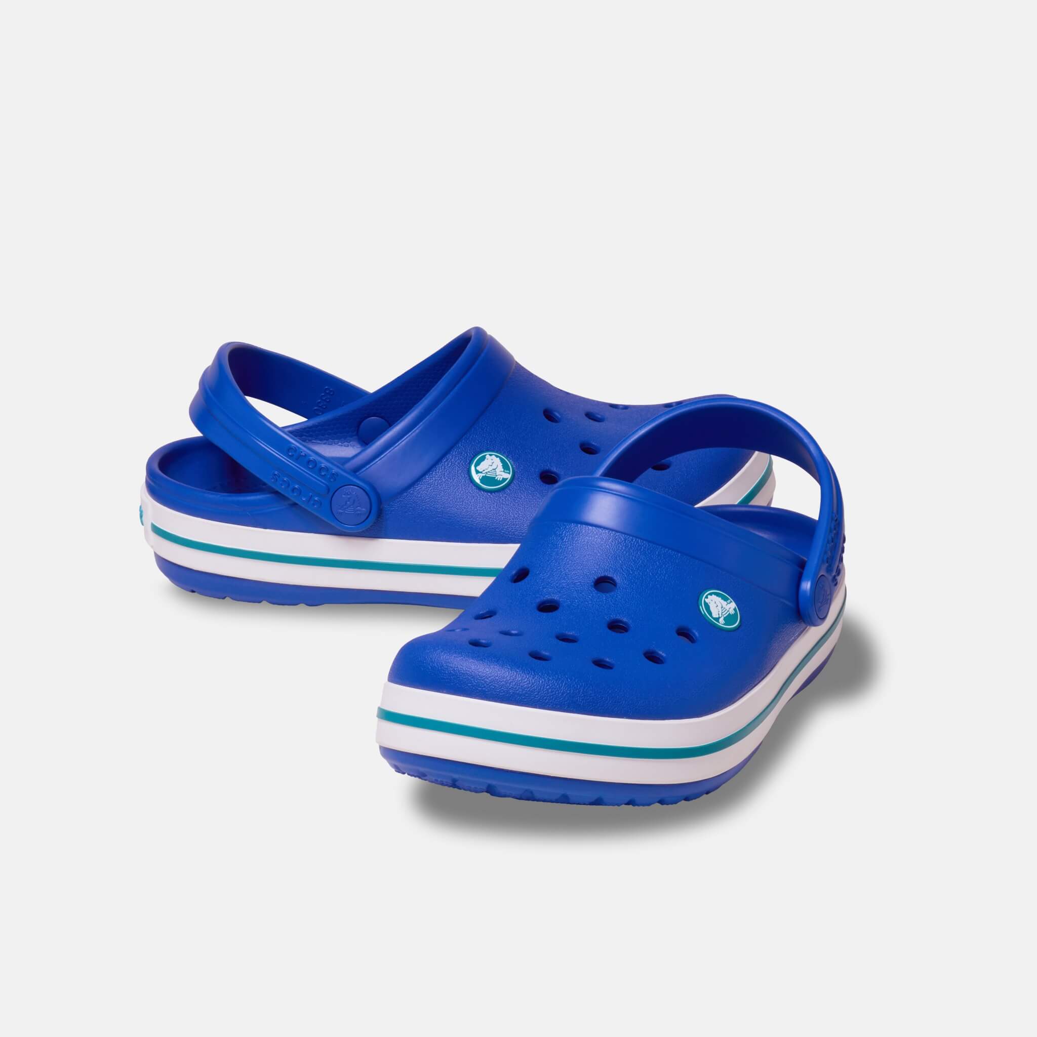 Crocs Kids Crocband Clog Blue Bolt/Turbo Teal