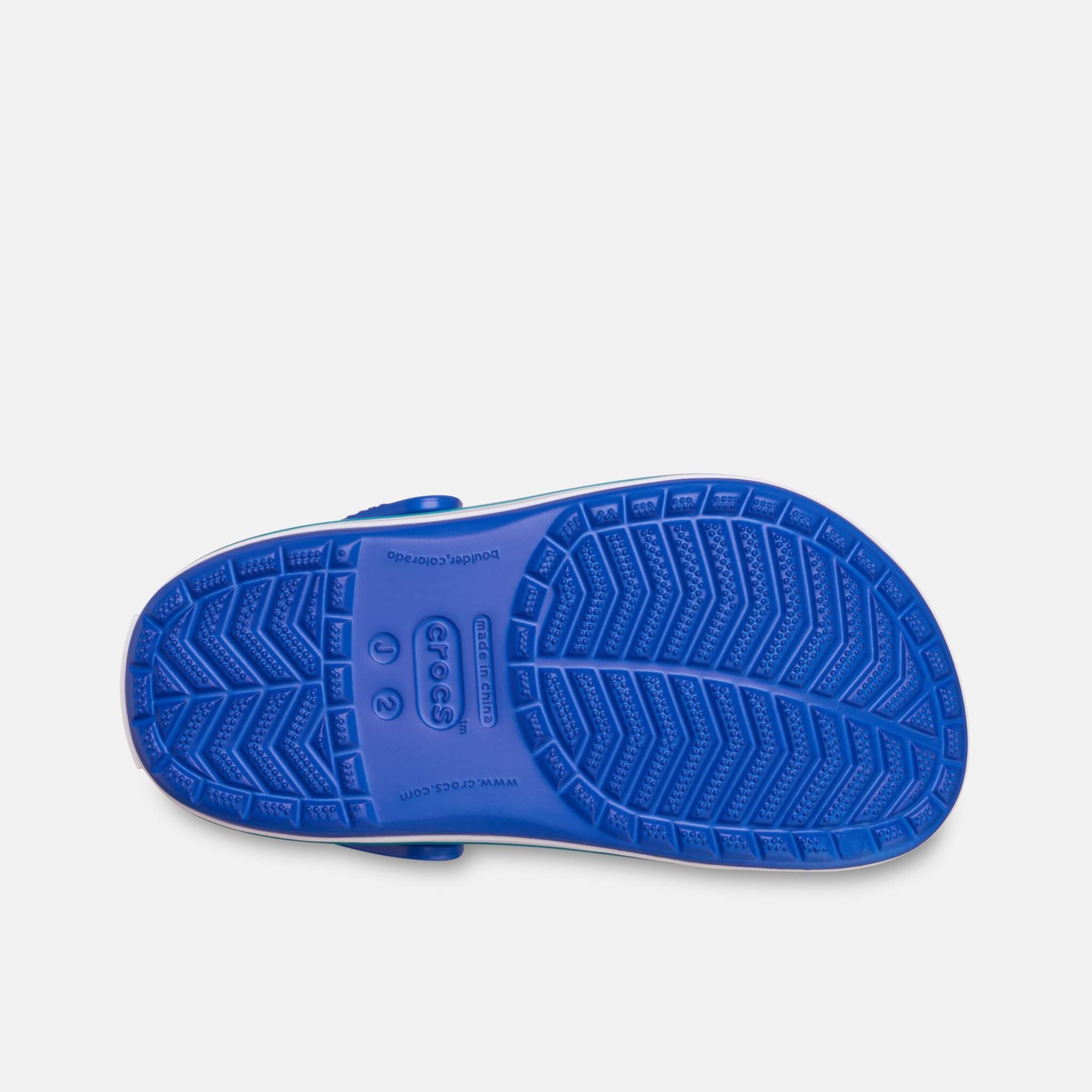 Crocs Kids Crocband Clog Blue Bolt/Turbo Teal