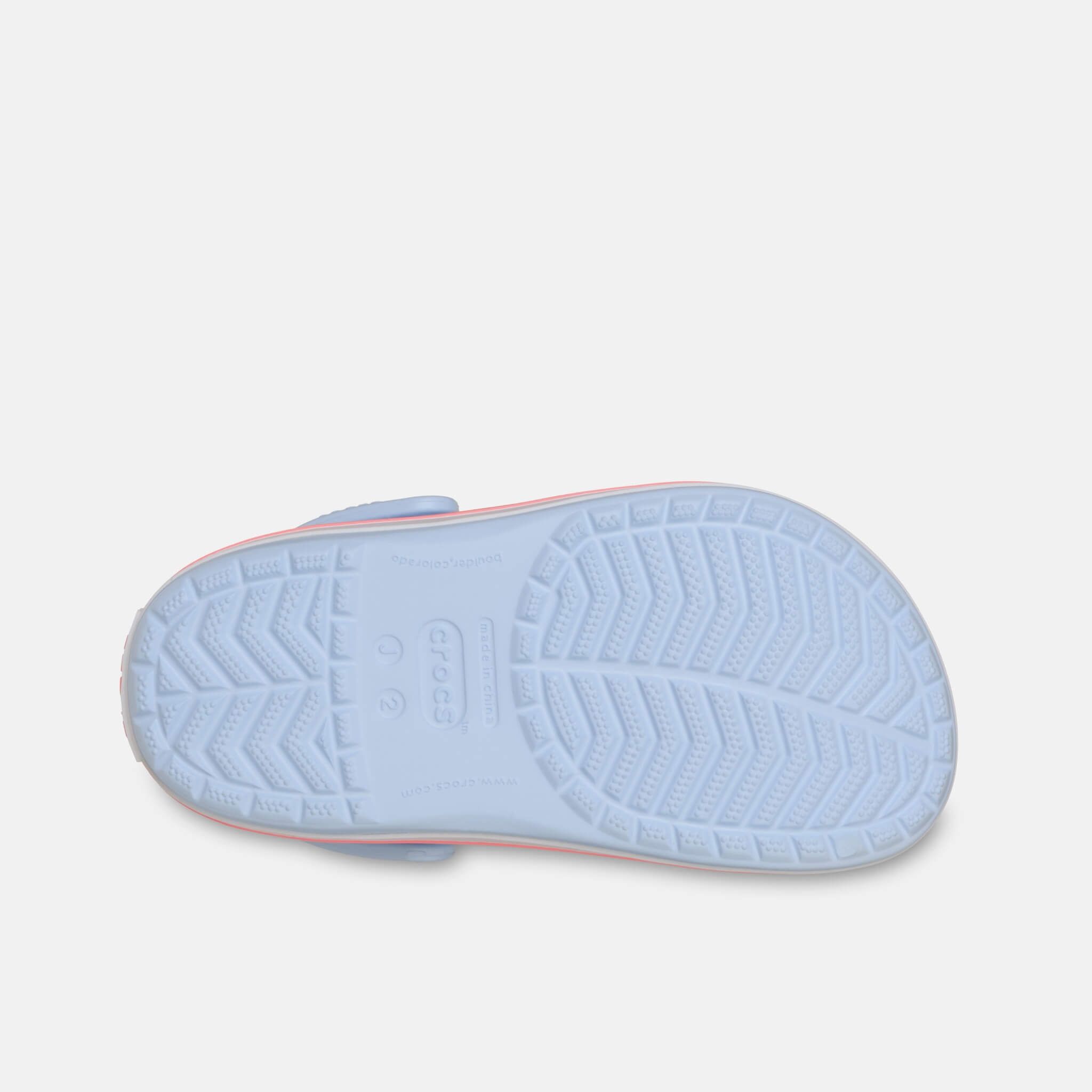 Crocs Kids Crocband Clog Blue Frost/Guava