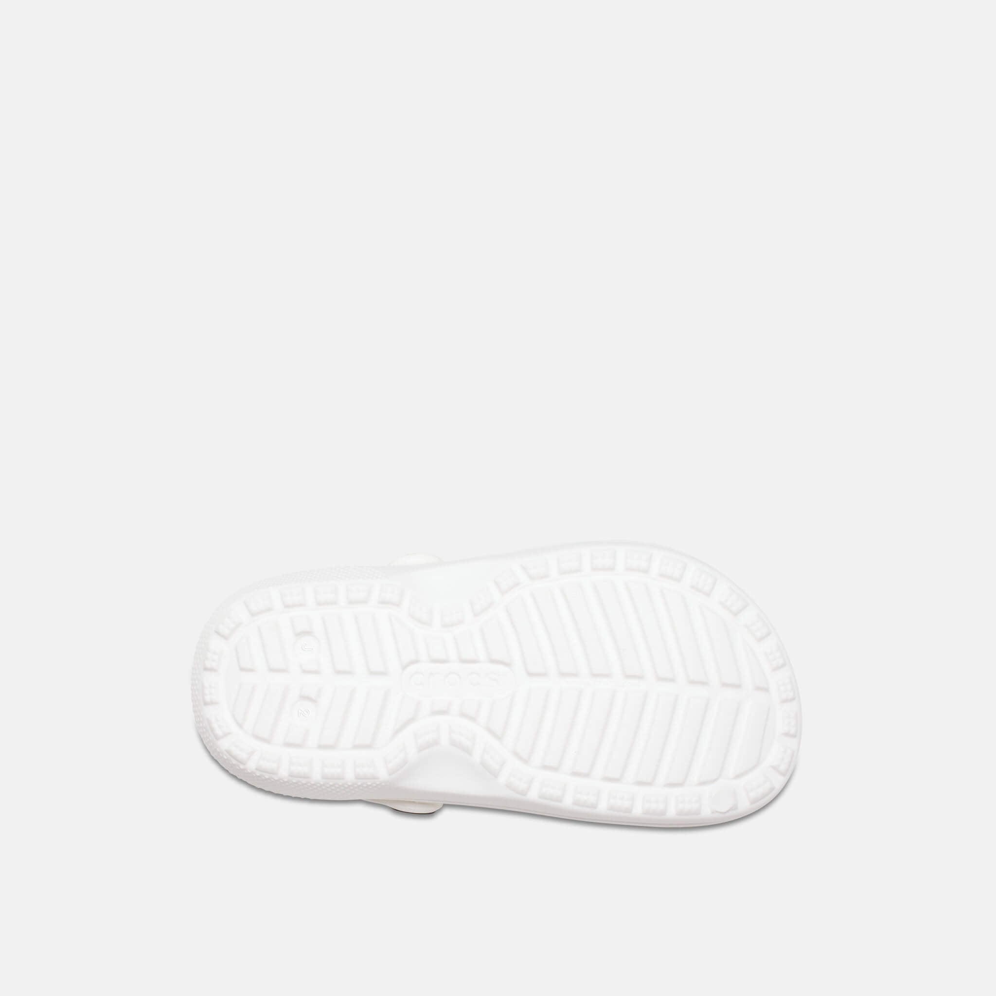 Crocs Kids Classic Lined Clog White/Grey