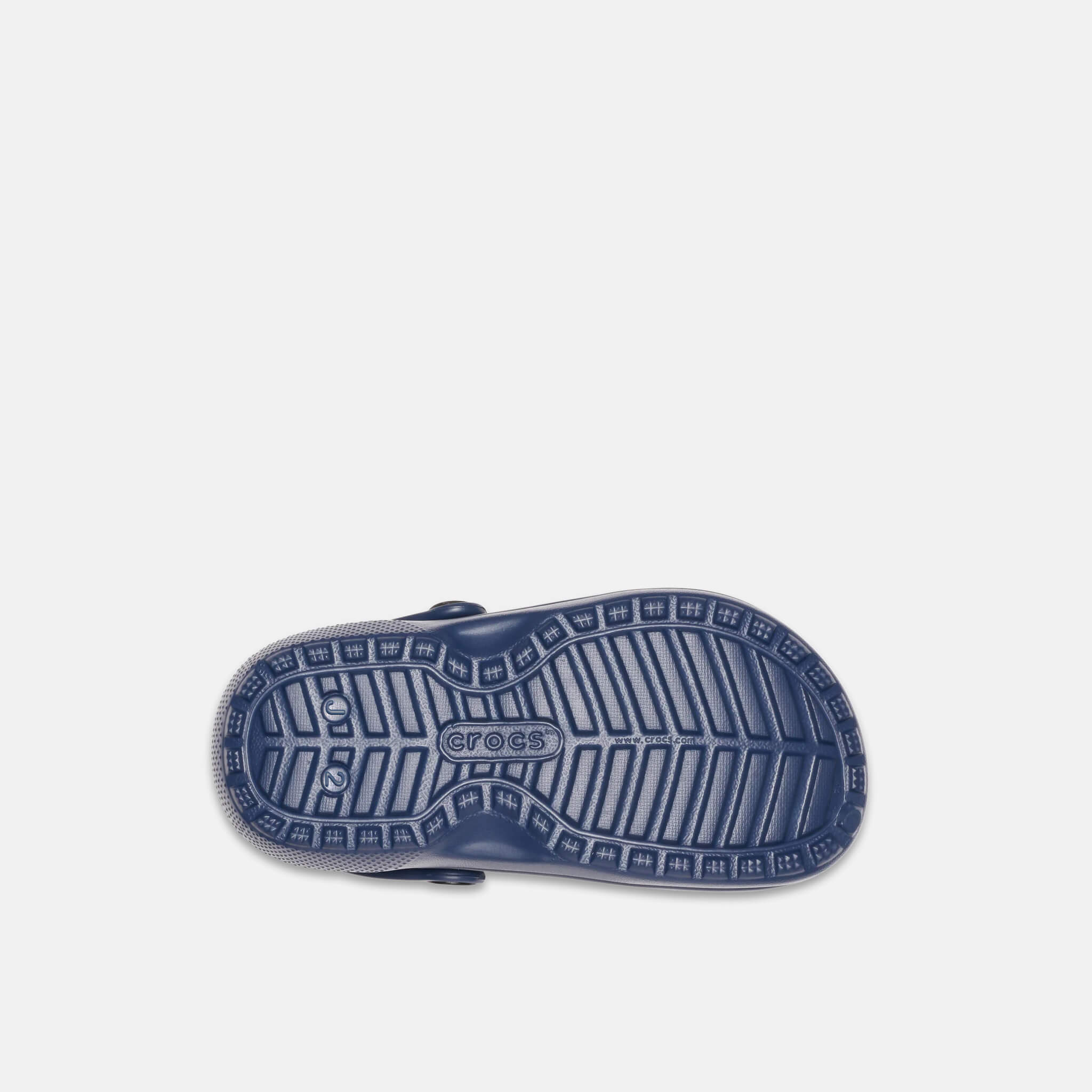 Crocs Kids Classic Lined Clog Navy/Charcoal