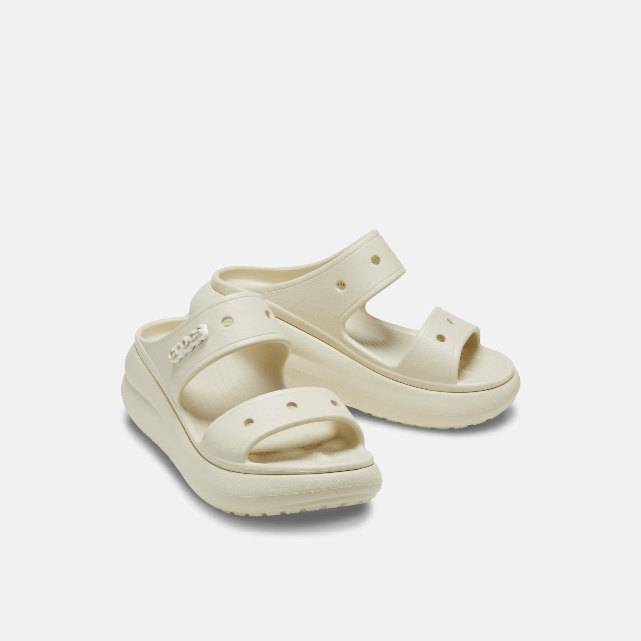 Crocs Classic Crush Sandal Bone