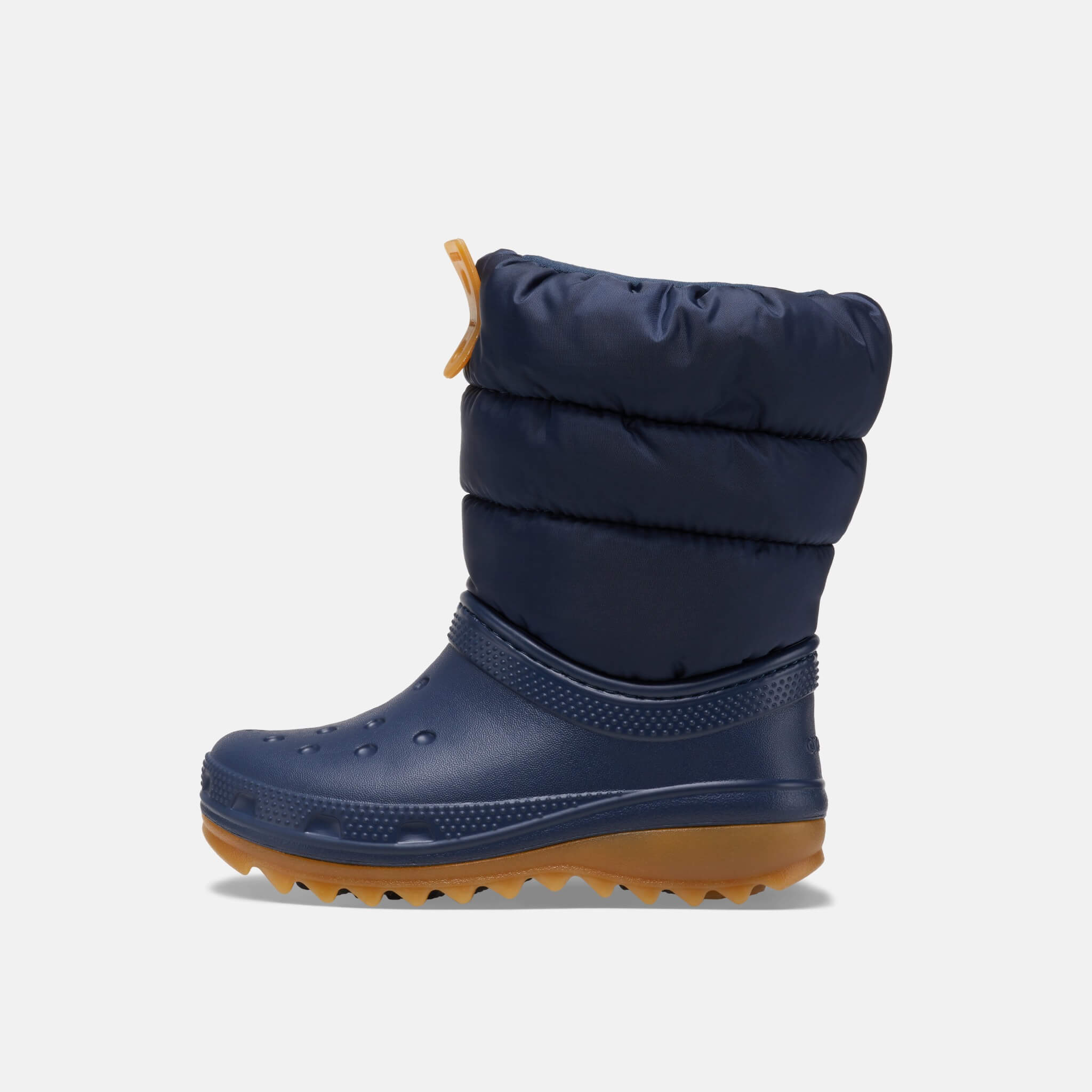 Crocs Kids Classic Neo Puff Boot Navy/Gum