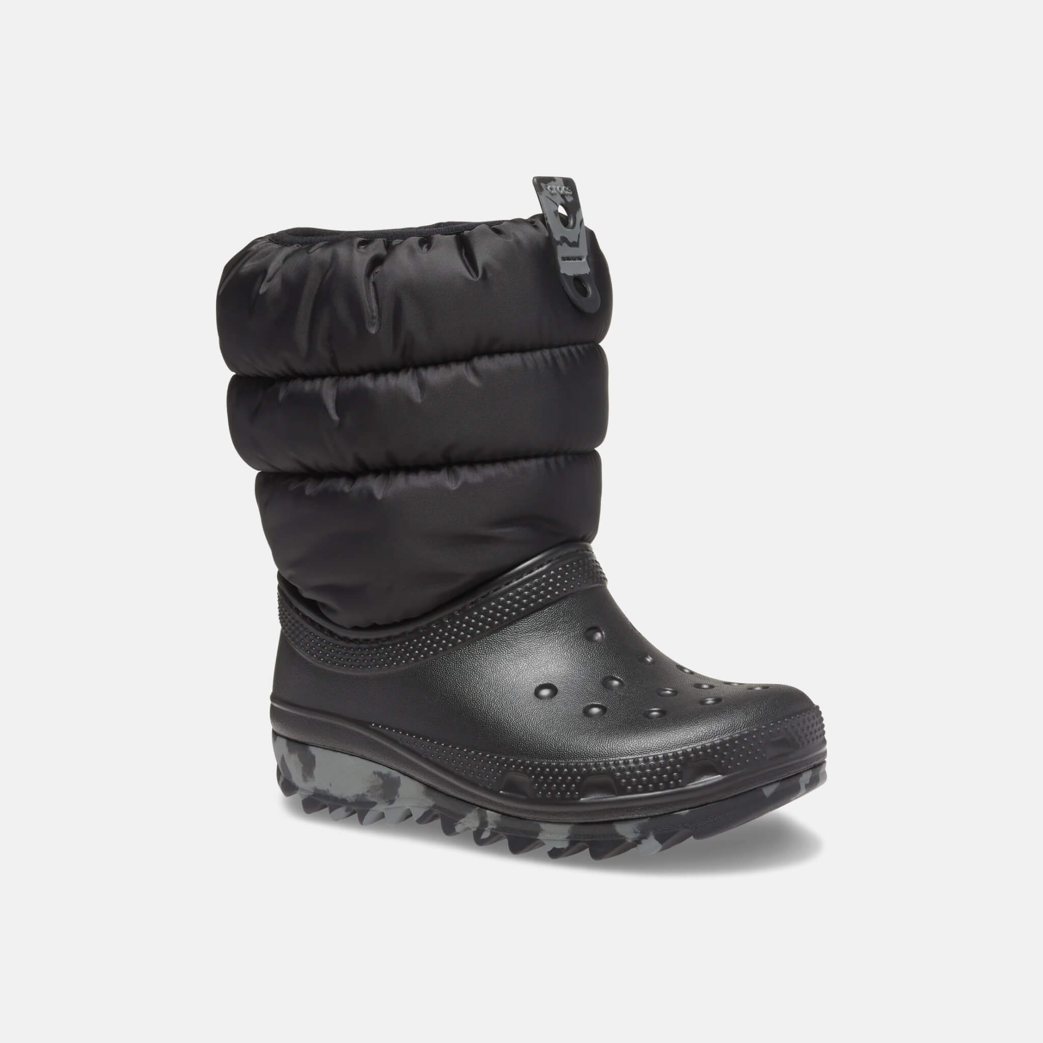 Crocs Kids Classic Neo Puff Boot Black