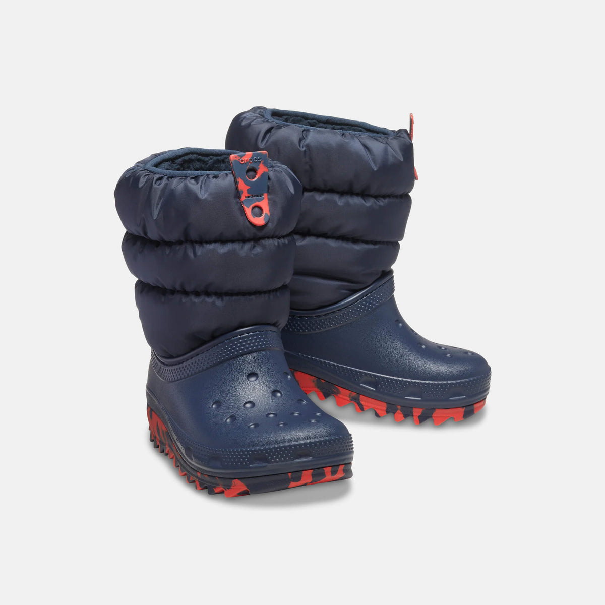 Crocs Kids Classic Neo Puff Boot Navy
