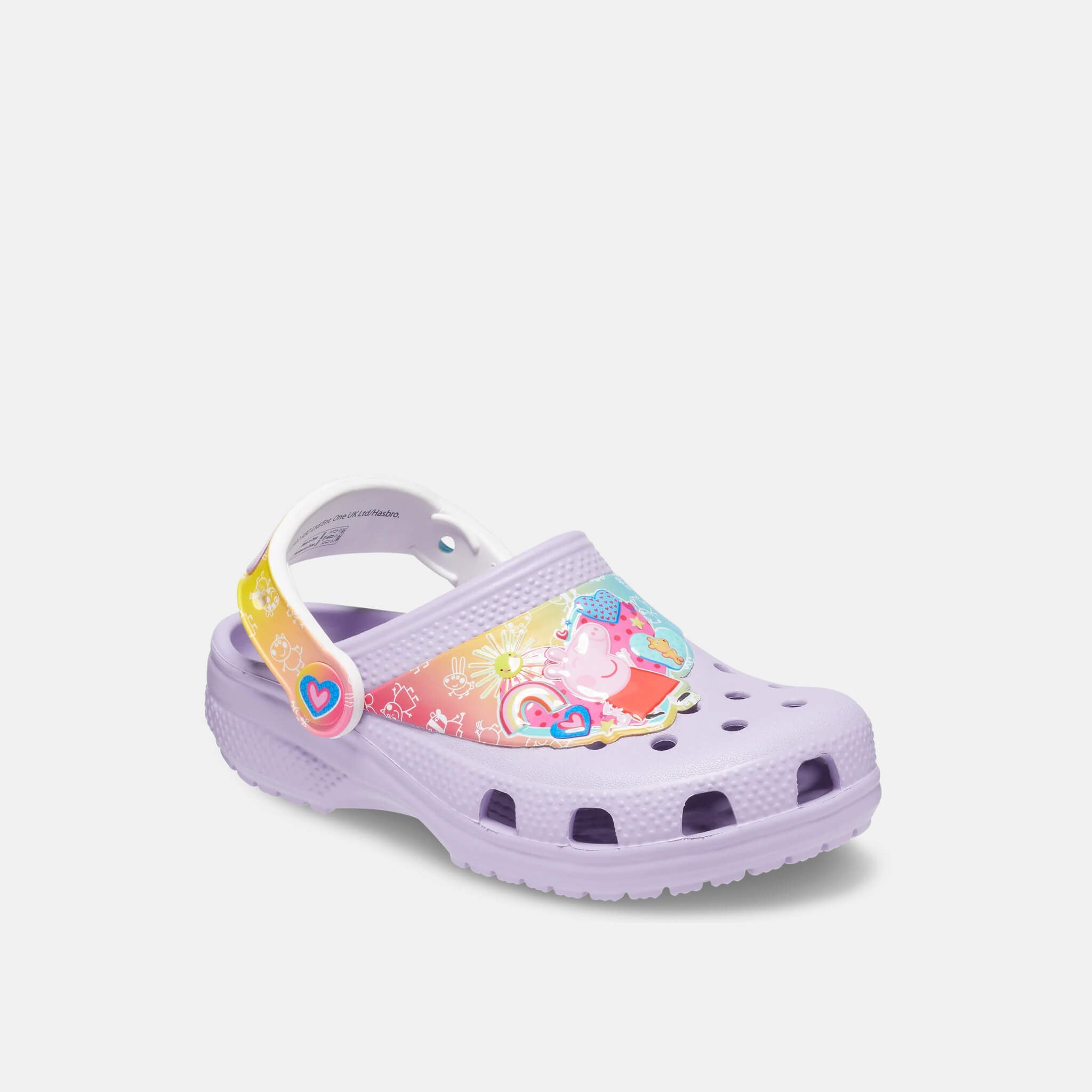 Crocs Kids Classic Fun Lab I Am Peppa Pig Clog Lavender