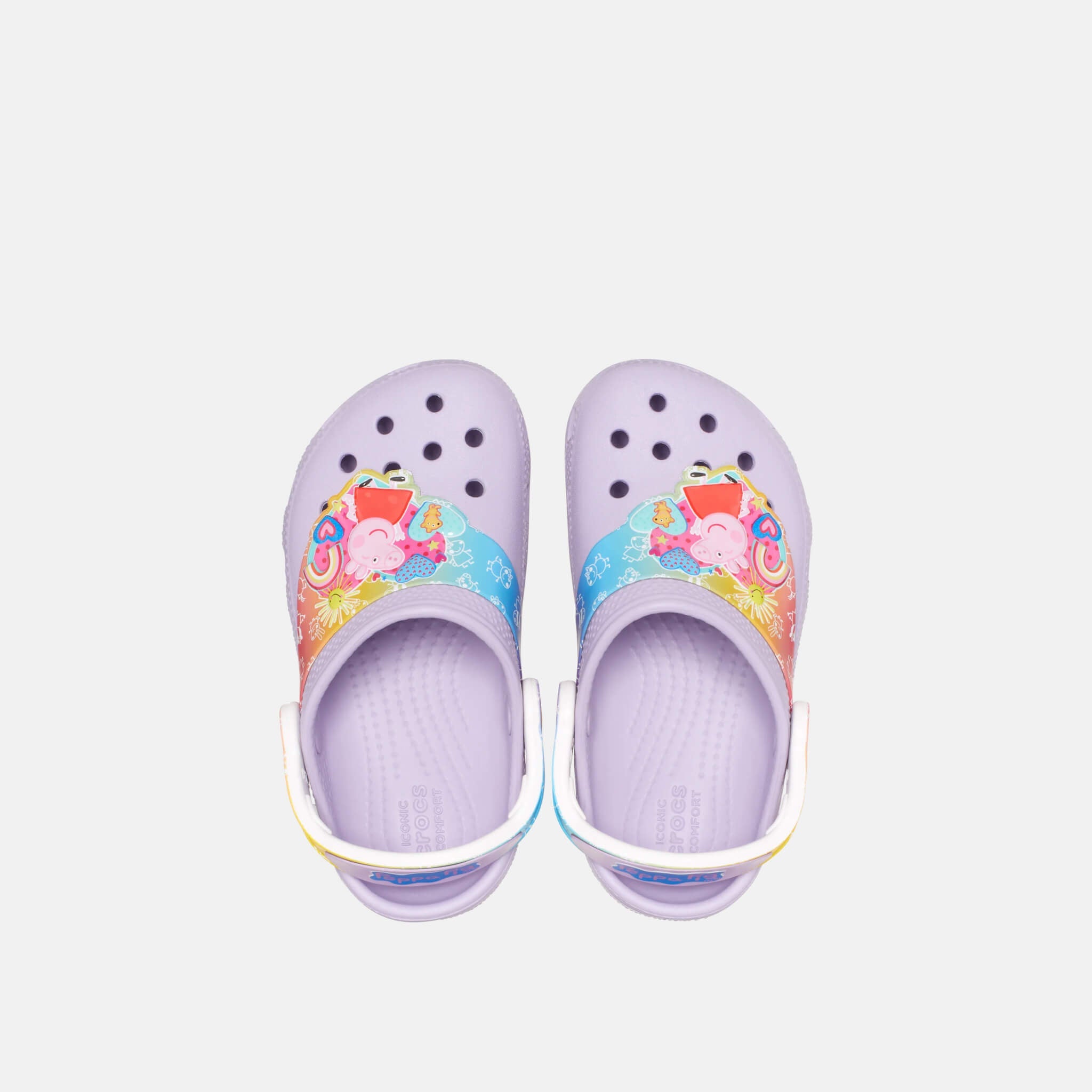 Crocs Kids Classic Fun Lab I Am Peppa Pig Clog Lavender