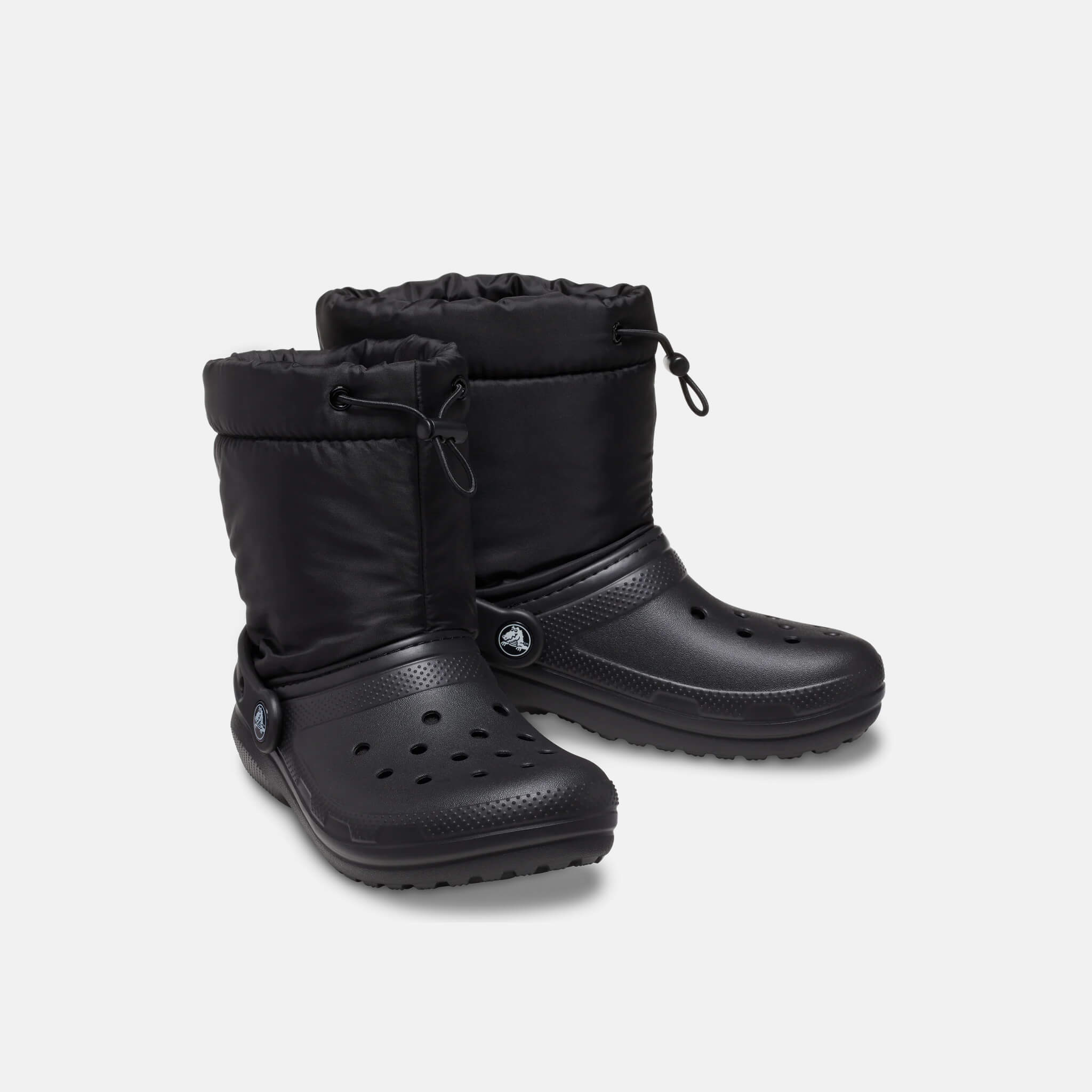 Crocs Kids Classic Lined Neo Puff Boot Black
