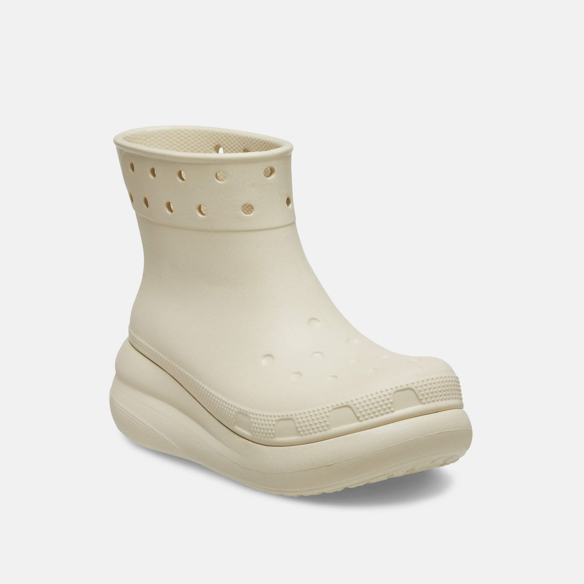 Crocs Classic Crush Rain Boot Bone