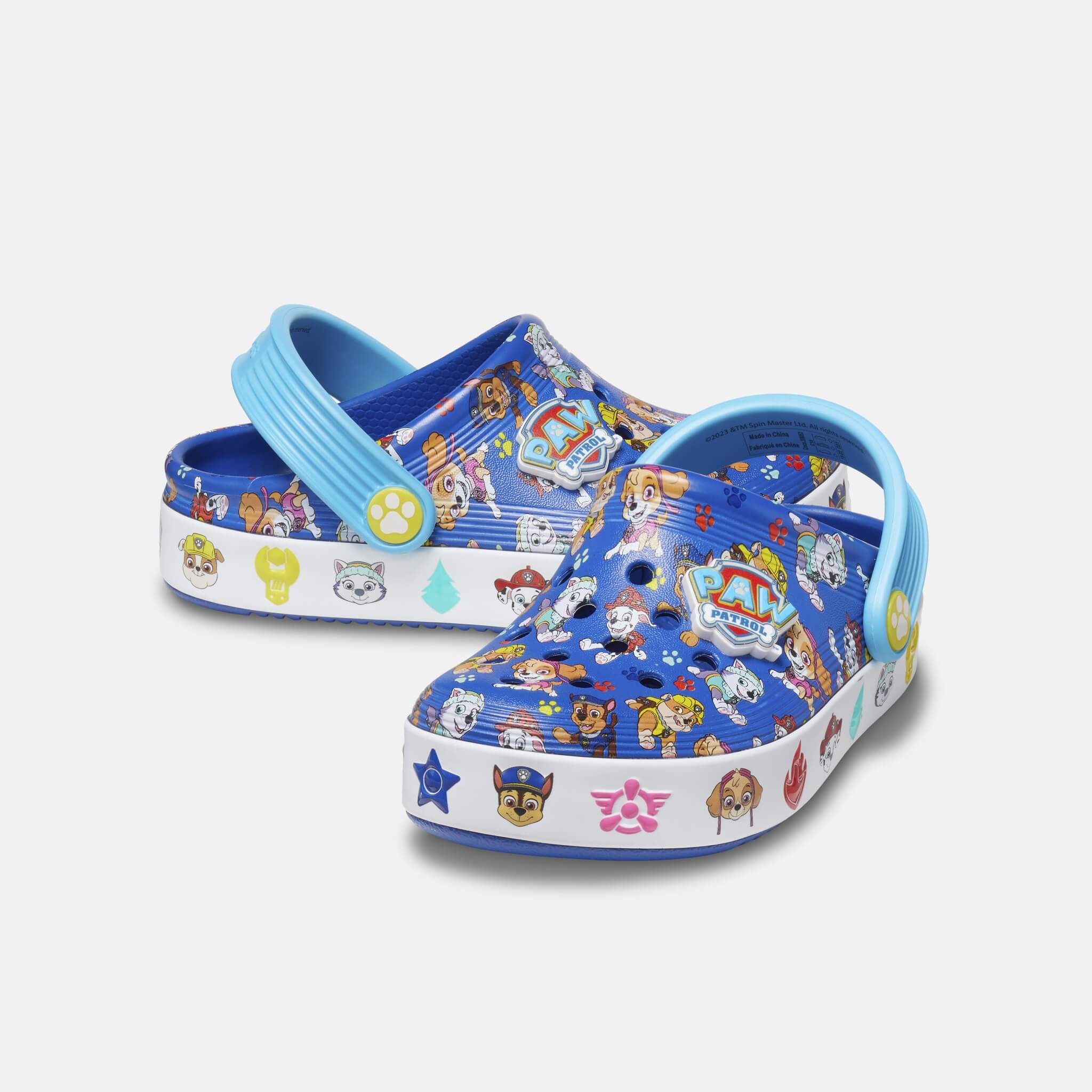 Crocs Kids Paw Patrol Off Court Clog Blue