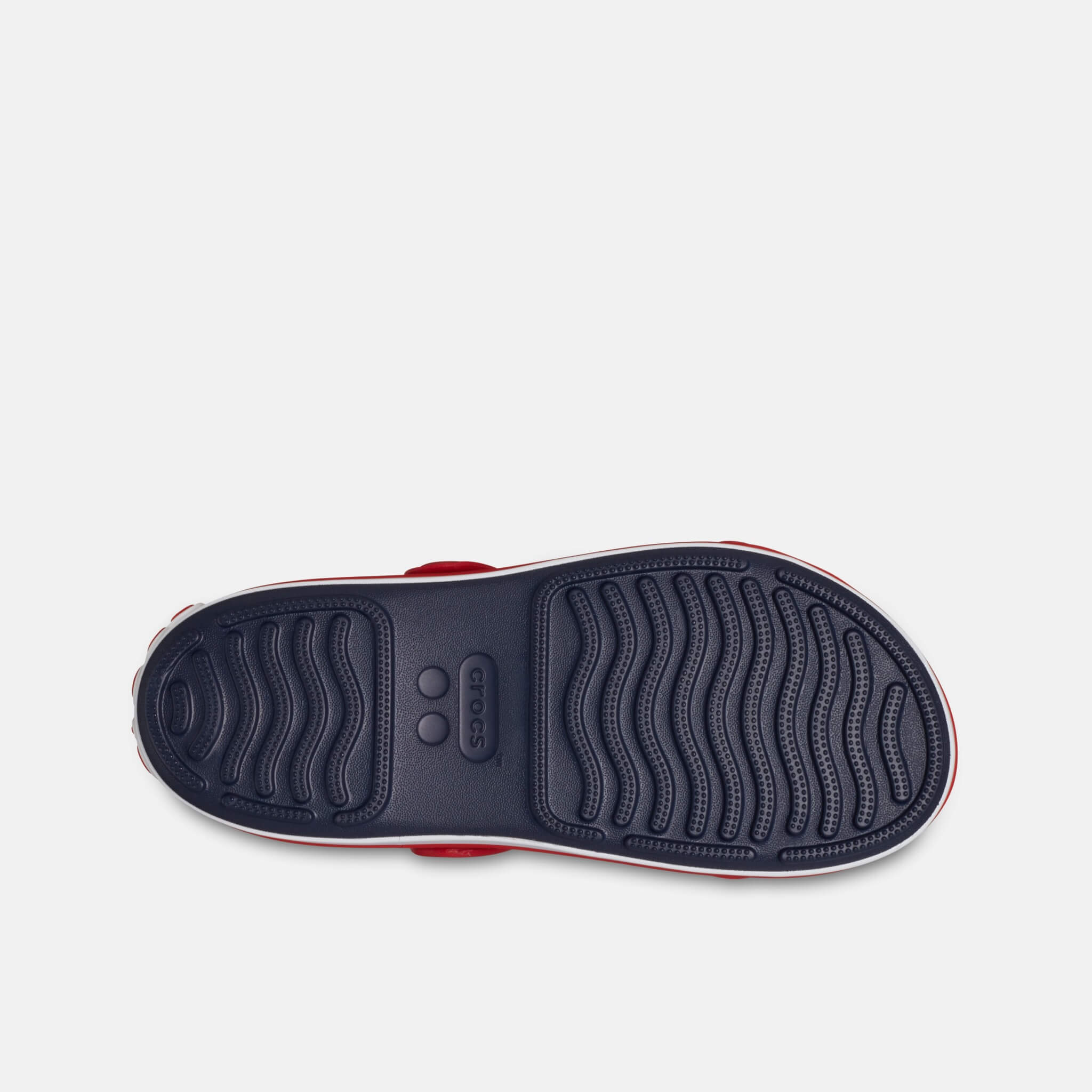 Crocs Kids Crocband Cruiser Sandal Navy/Varsity Red