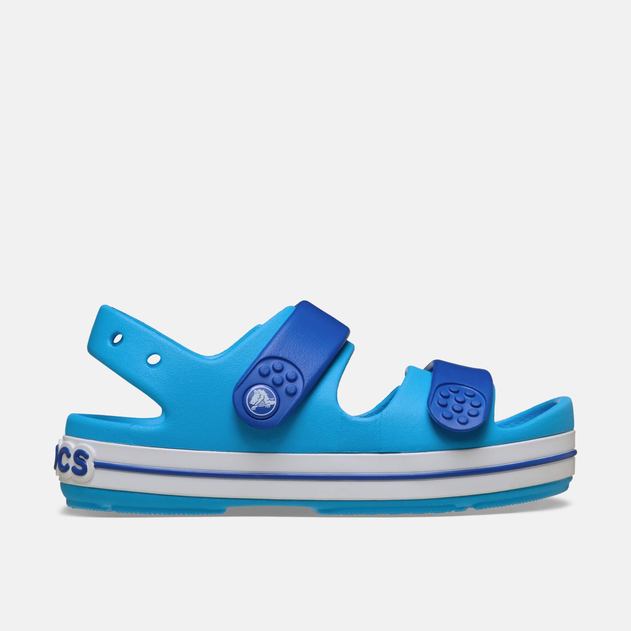 Crocs Kids Crocband Cruiser Sandal Venetian/Blue Bolt