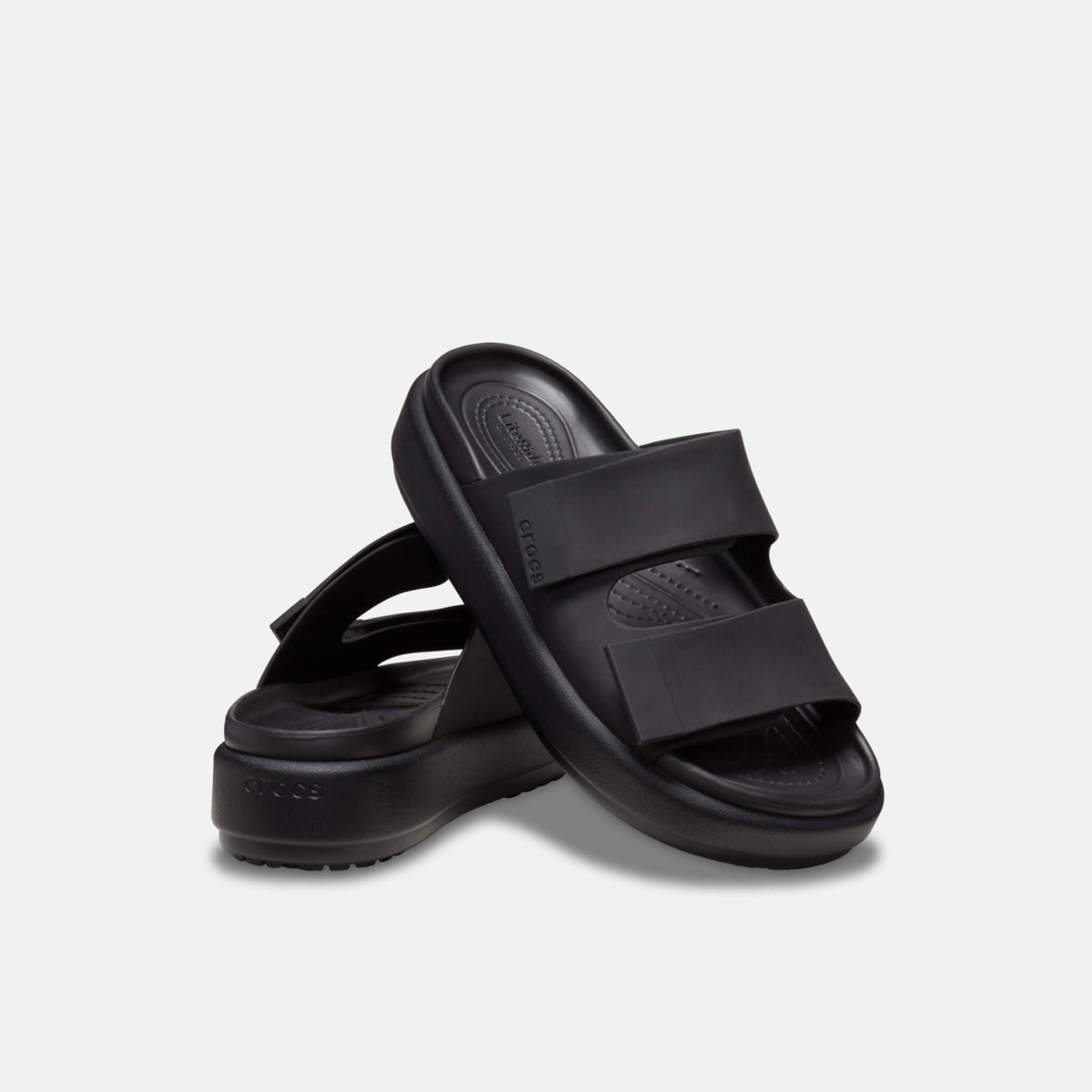Crocs Brooklyn Luxe Sandal Black/Black