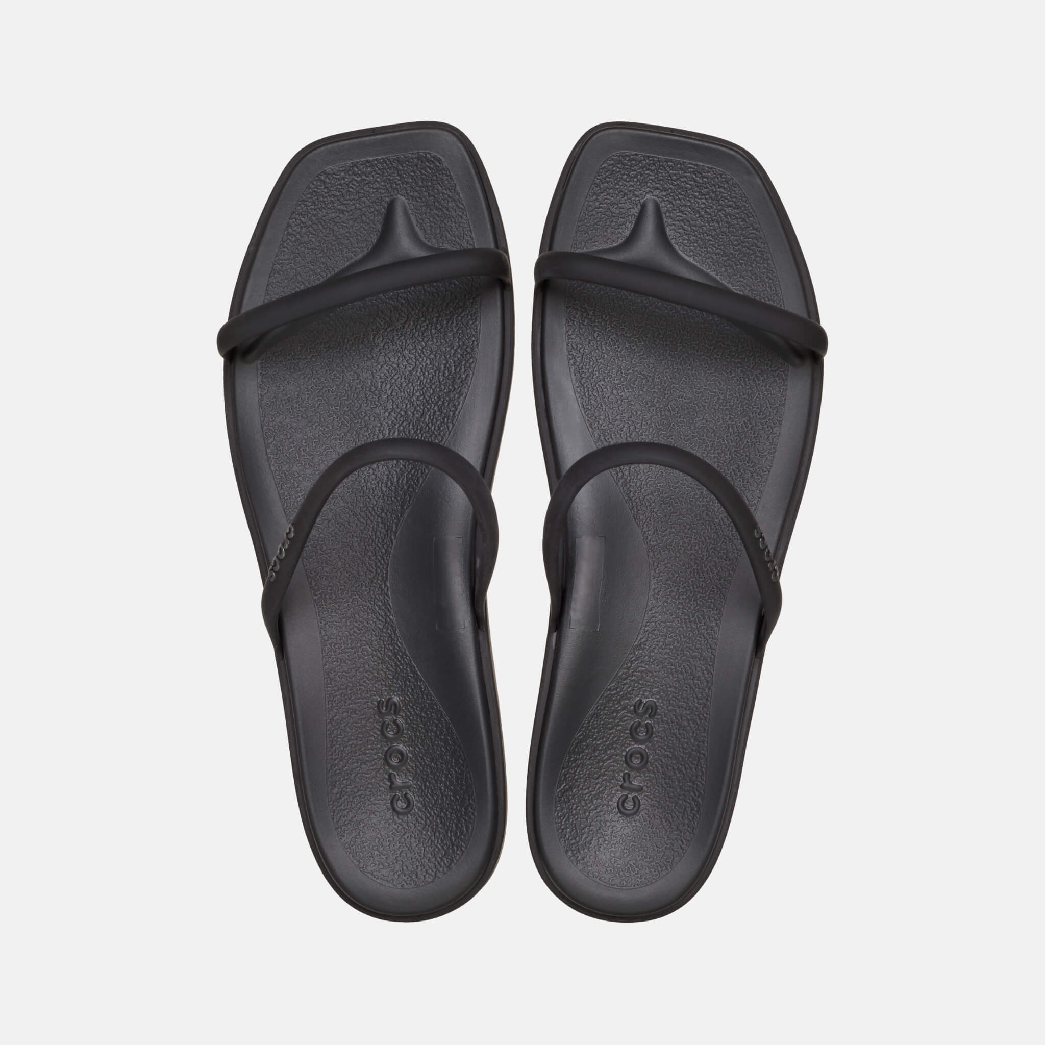 Crocs Miami Two Strap Sandal Black