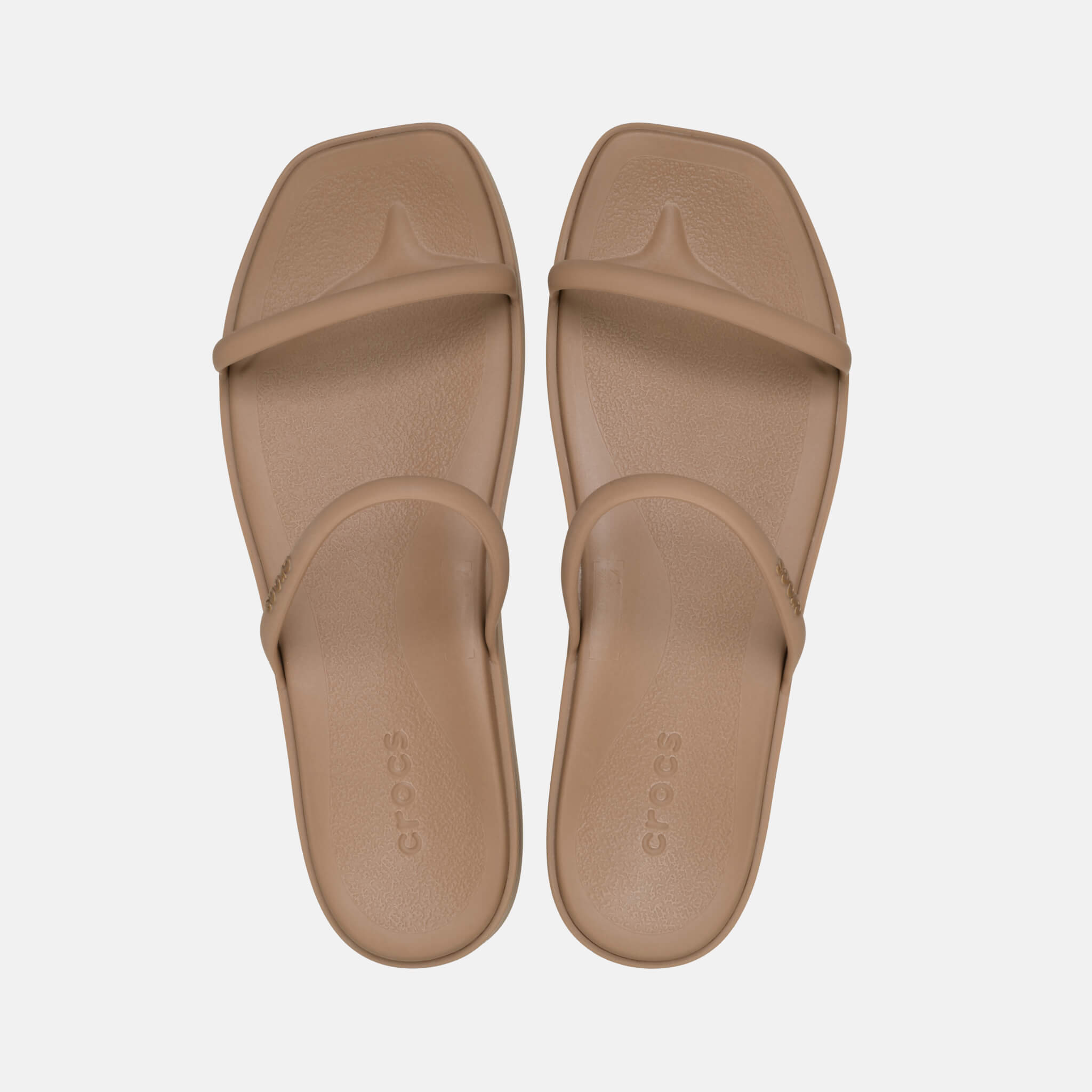 Crocs Miami Two Strap Sandal Milk Chocolate