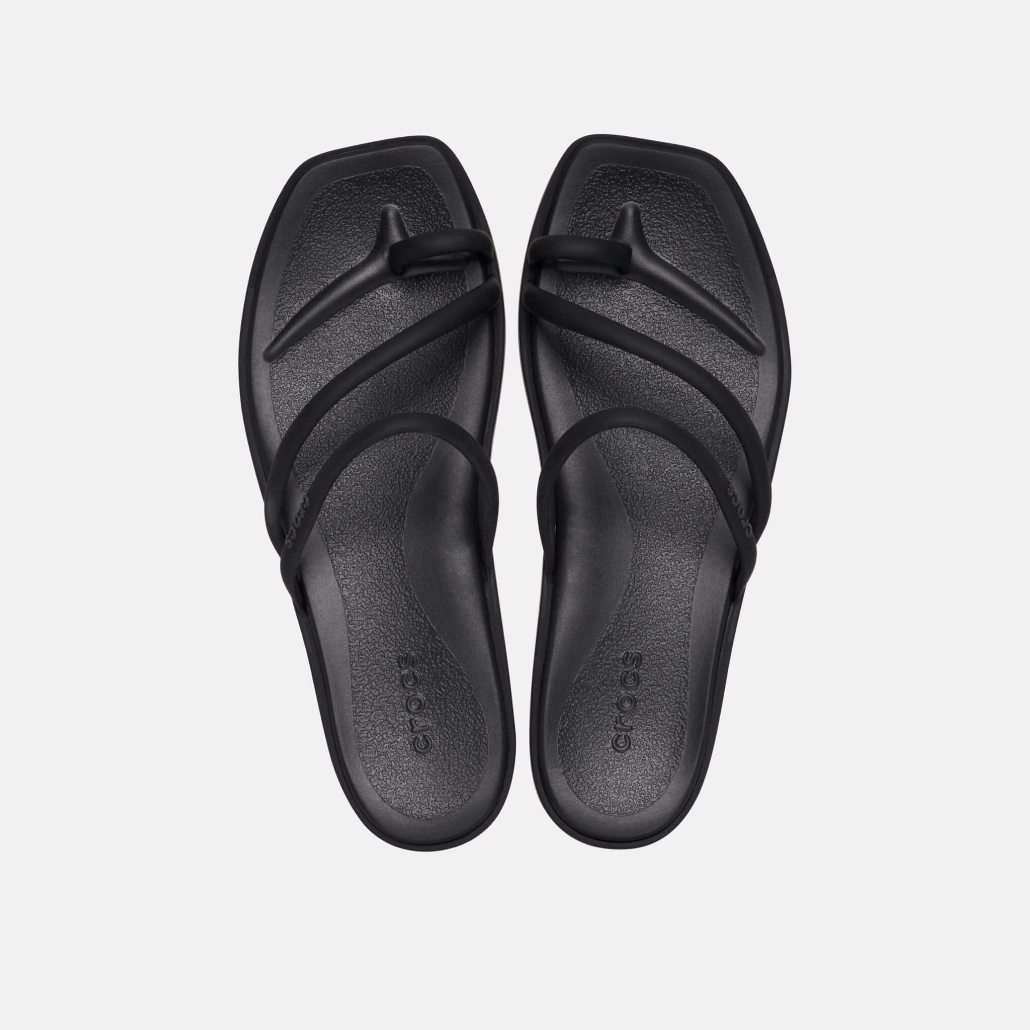 Crocs Miami Toe Loop Sandal Black