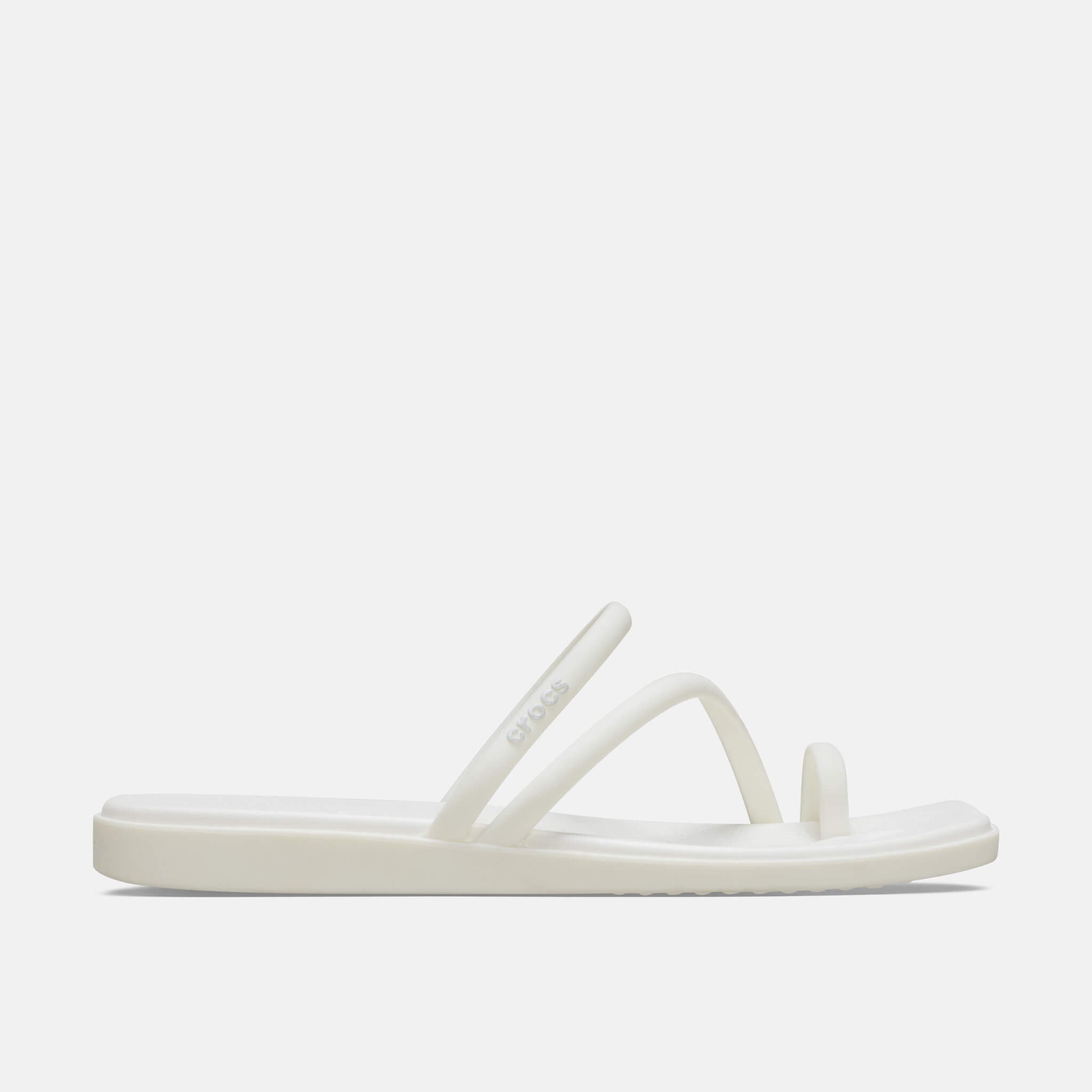 Crocs Miami Toe Loop Sandal Chalk