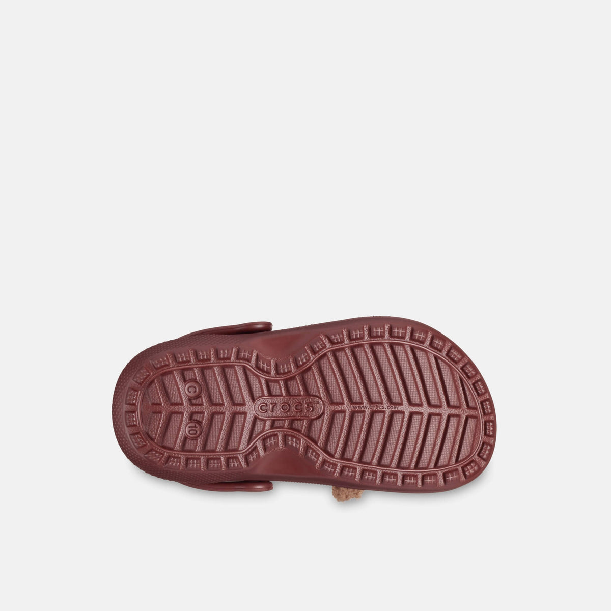 Crocs Kids Classic Lined I Am Brown Bear Clog Dark Clay