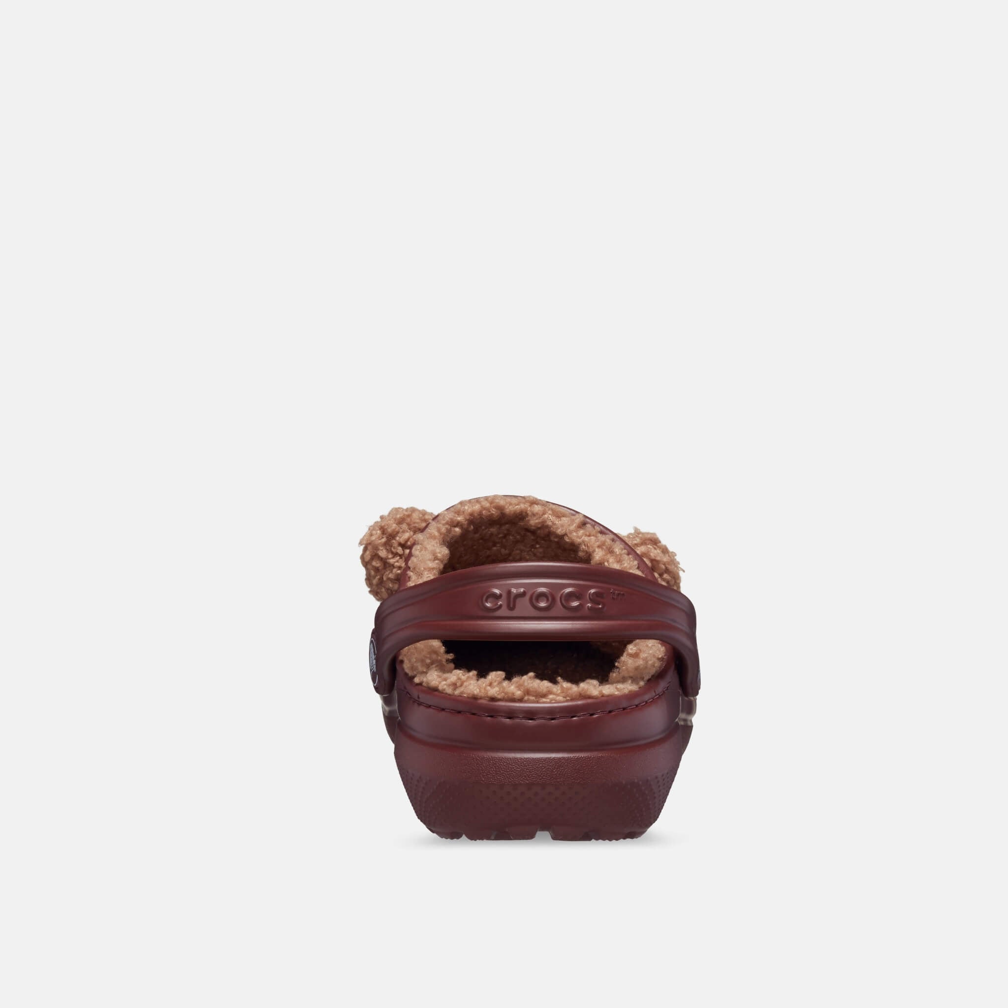 Crocs Kids Classic Lined I Am Brown Bear Clog Dark Clay