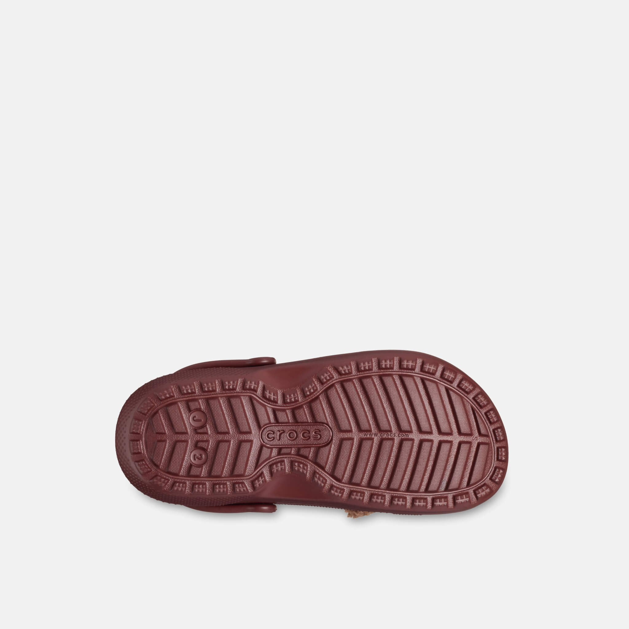 Crocs Kids Classic Lined I Am Brown Bear Clog Dark Clay