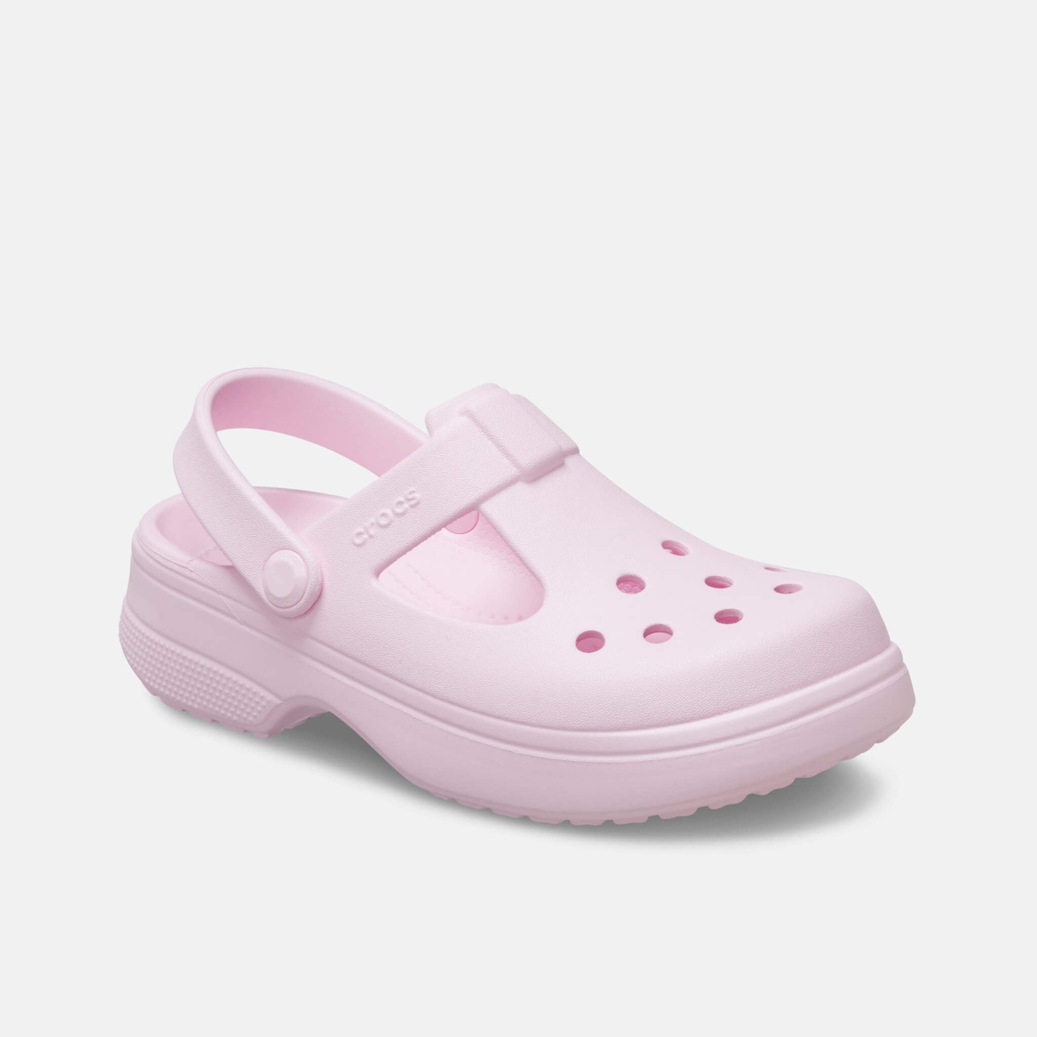 Crocs Kids Classic Mary Jane Clog Pink Milk