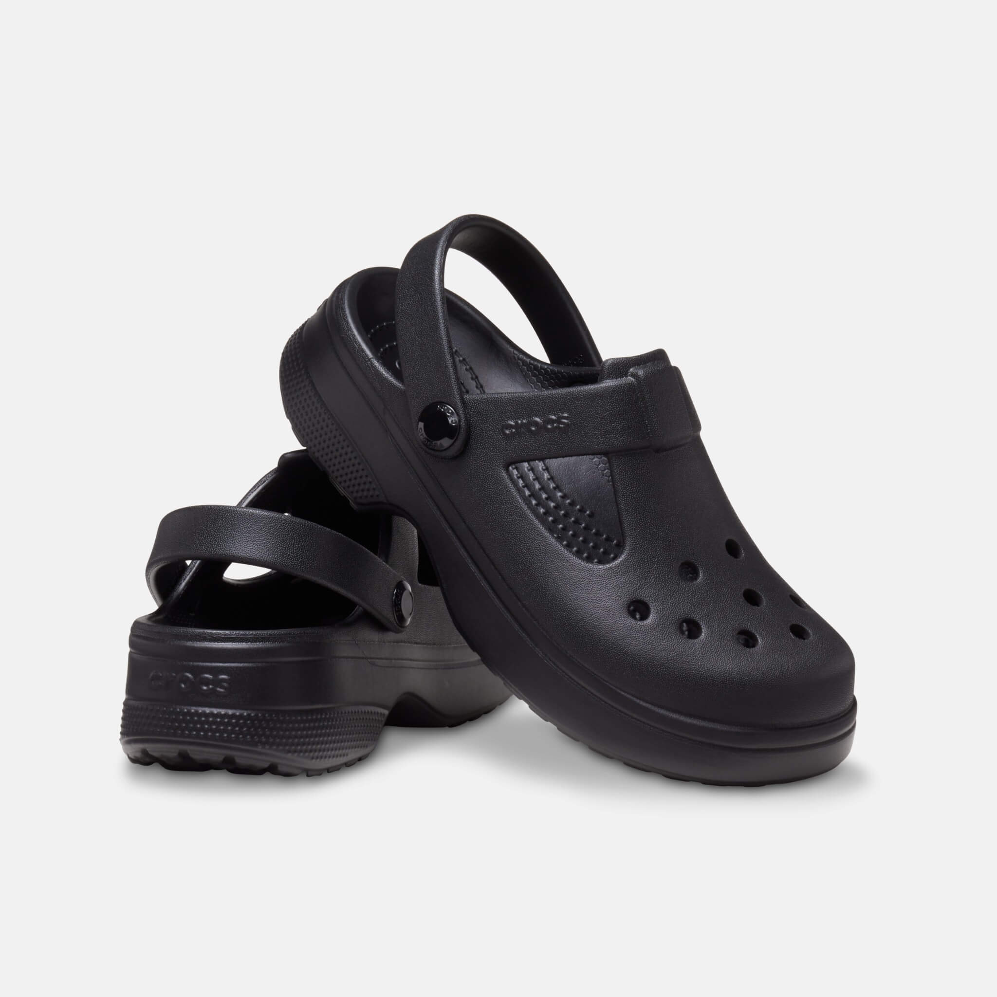 Crocs Kids Classic Mary Jane Clog Black