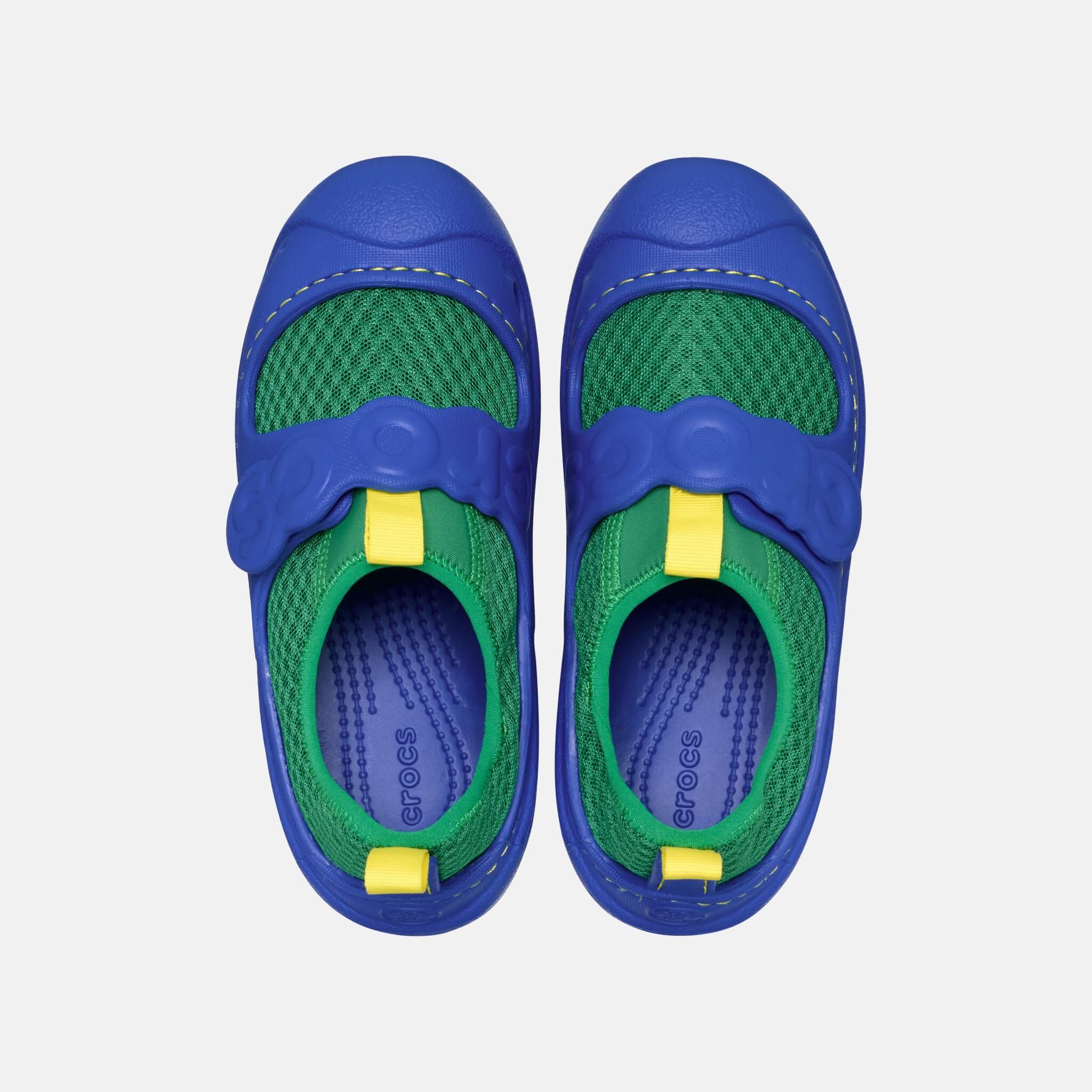 Crocs Kids Swiftwater Splash Green Ivy