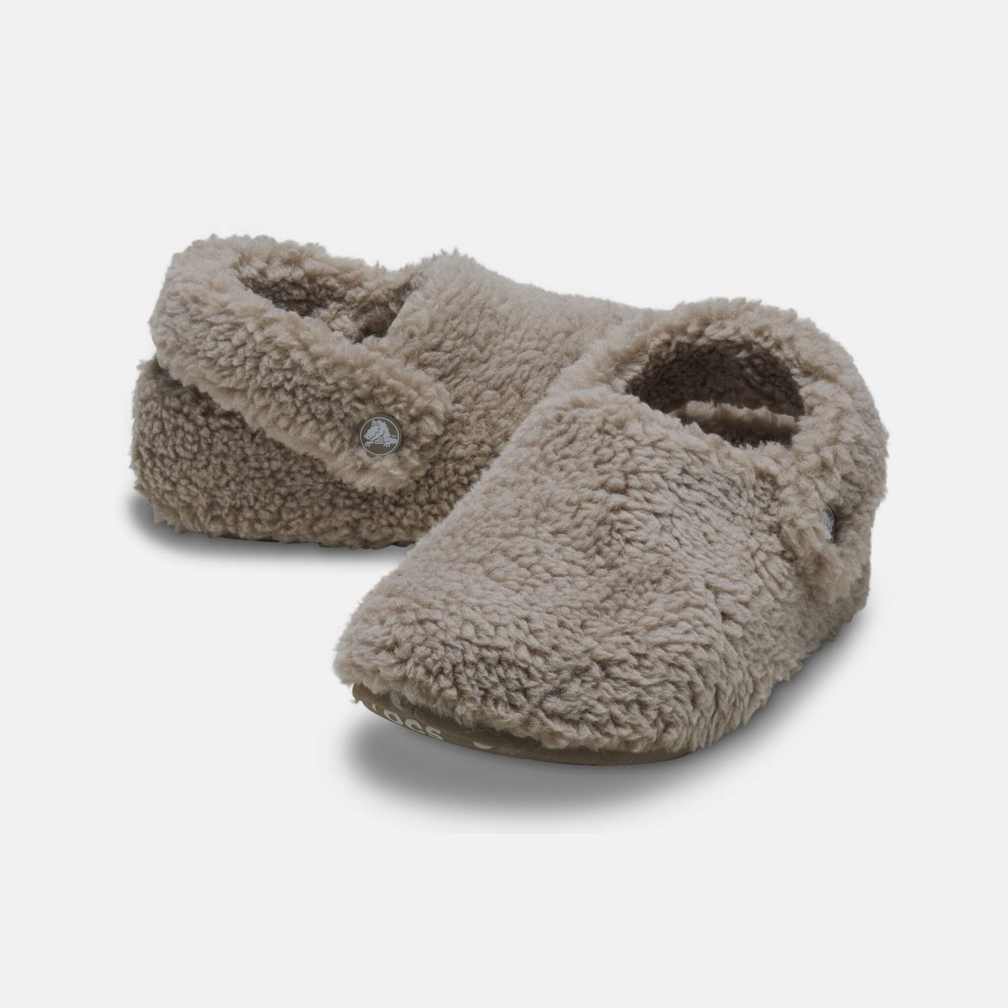 Crocs Kids Classic Cozzzy Slipper Mushroom
