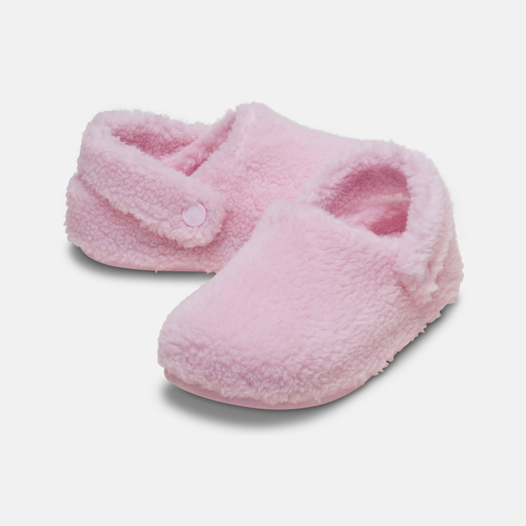 Crocs Kids Classic Cozzzy Slipper Pink Milk