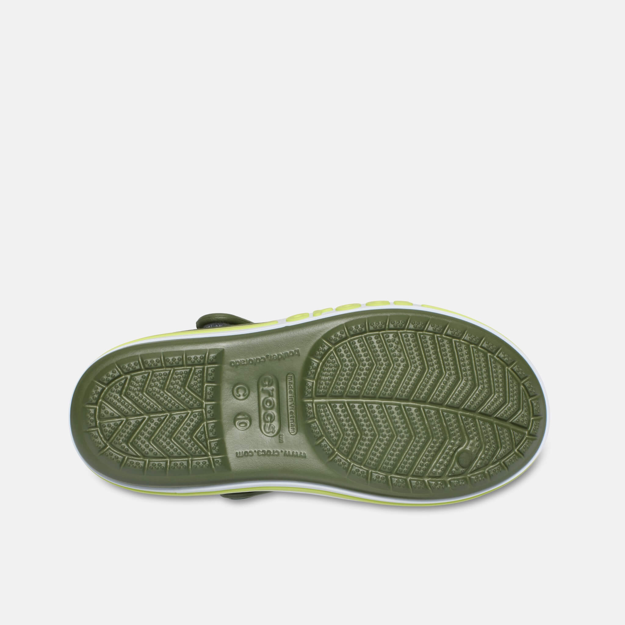 Crocs Kids Bayaband Sandal Army Green