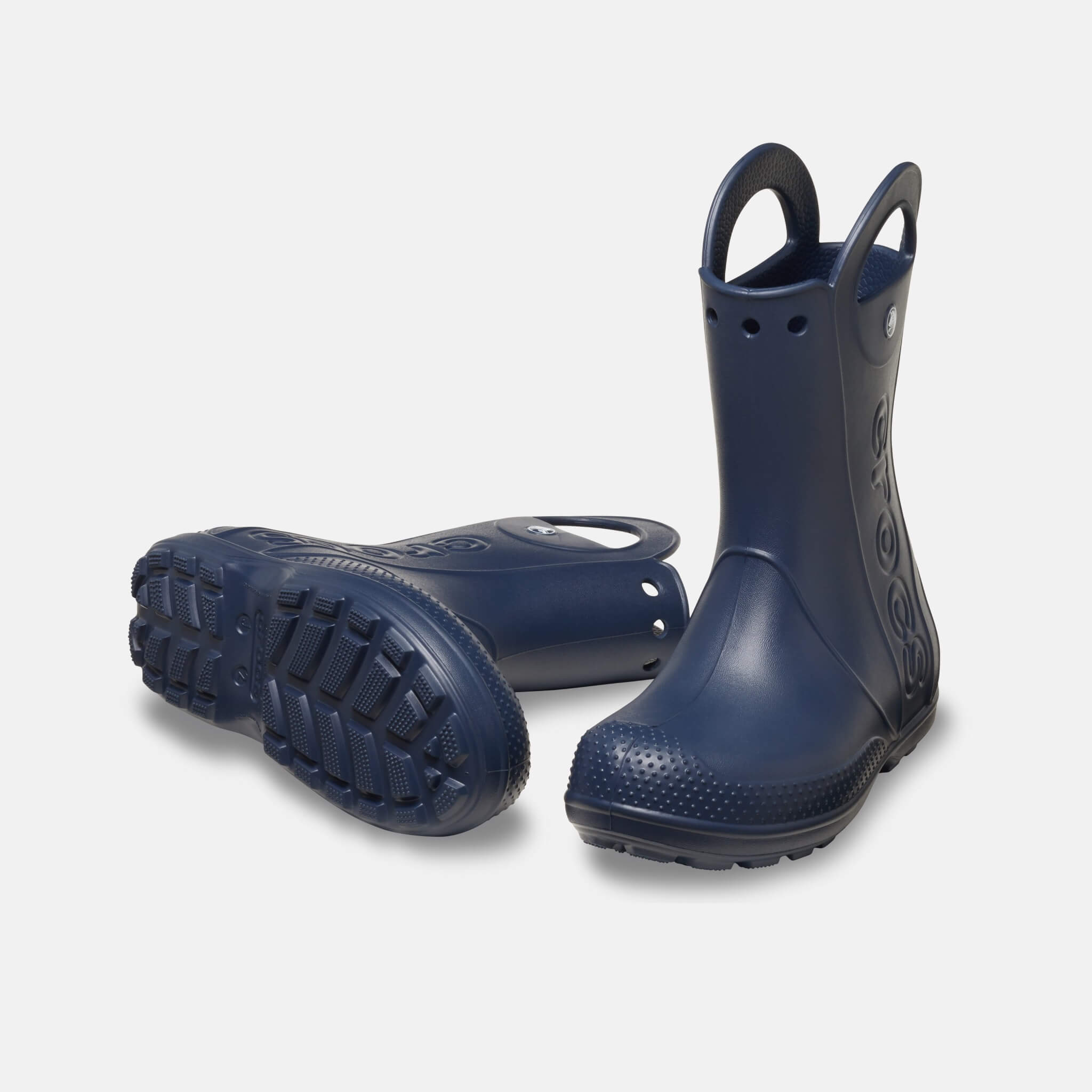 Crocs Kids Handle It Rain Boot Navy