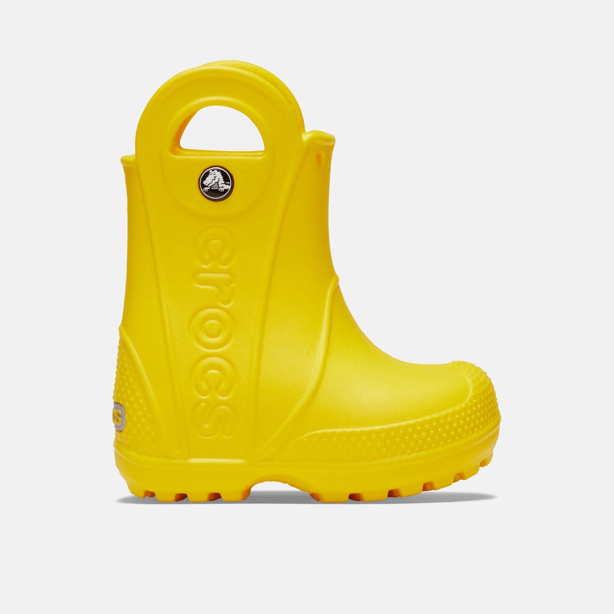 Crocs Kids Handle It Rain Boot Yellow