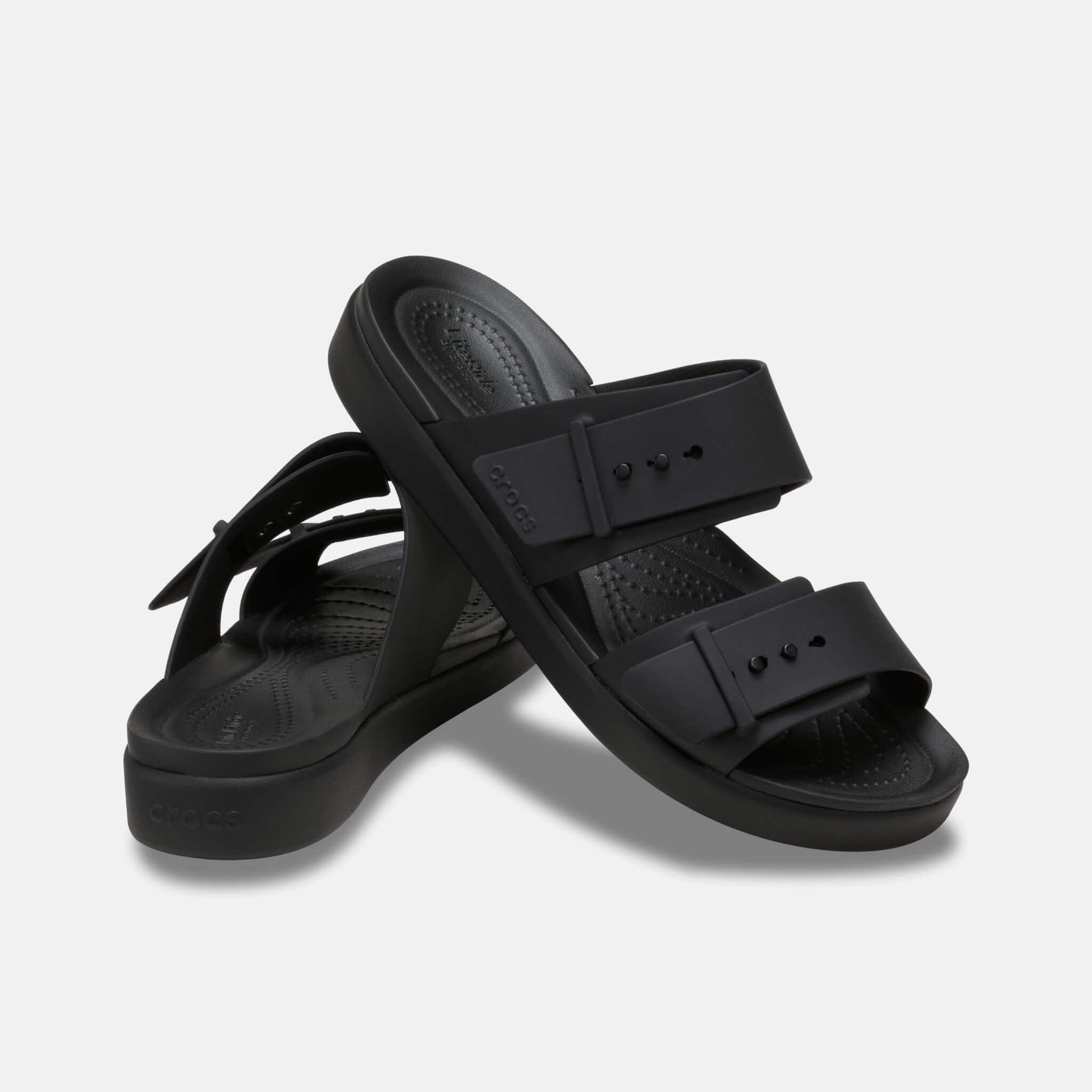 Crocs Brooklyn Buckle Low Low Black