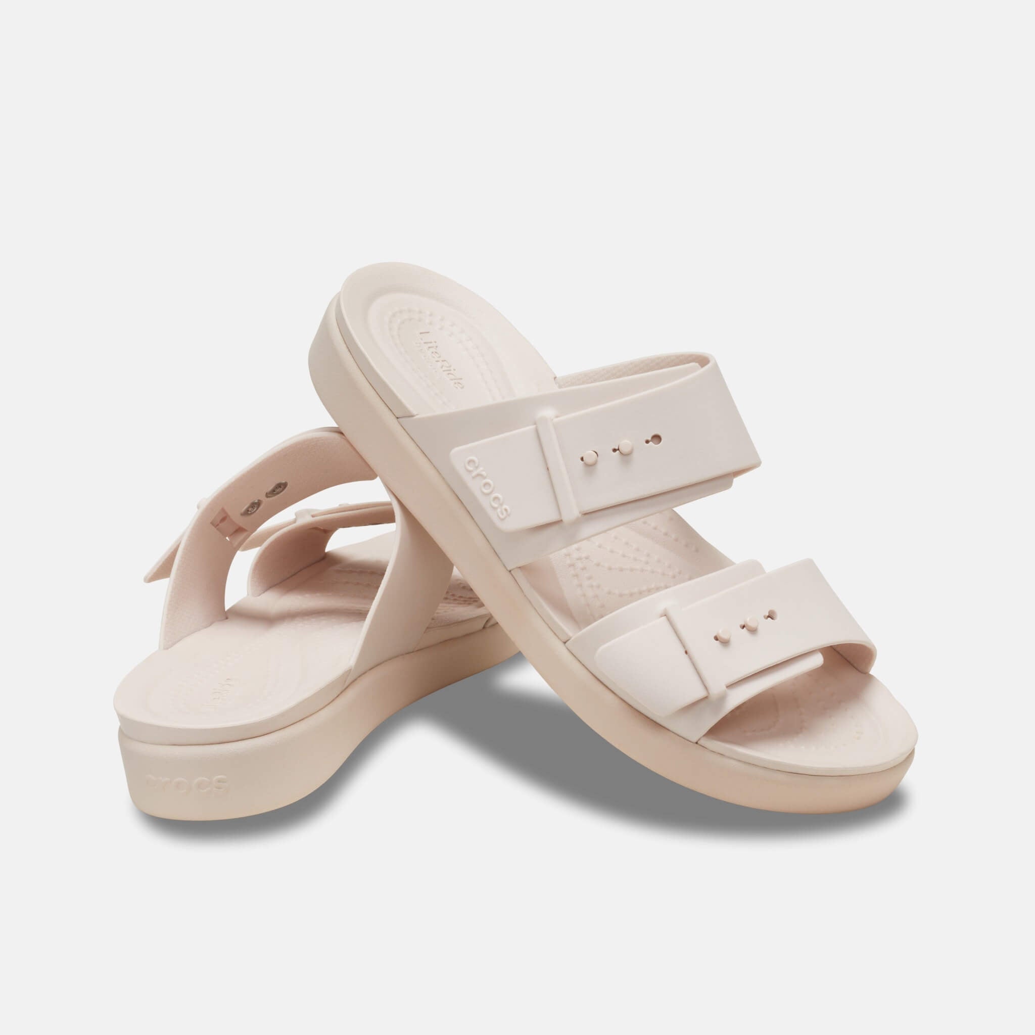 Crocs Brooklyn Buckle Low Low Quartz