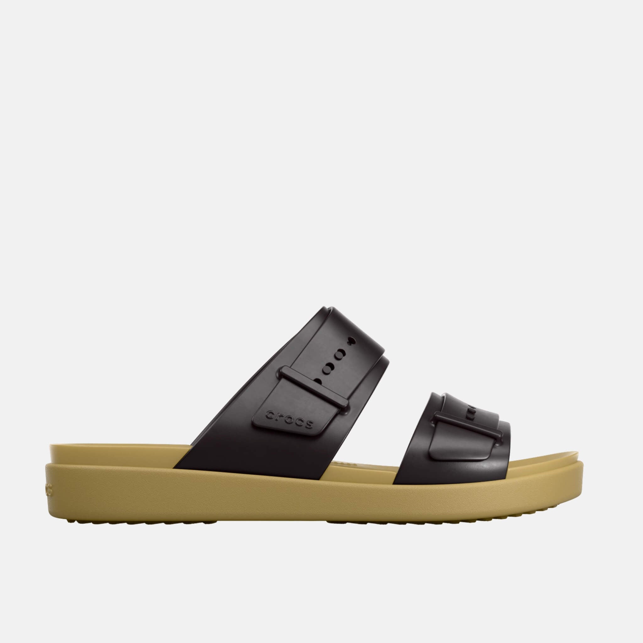 Crocs Brooklyn Buckle Low Low Black/Tan