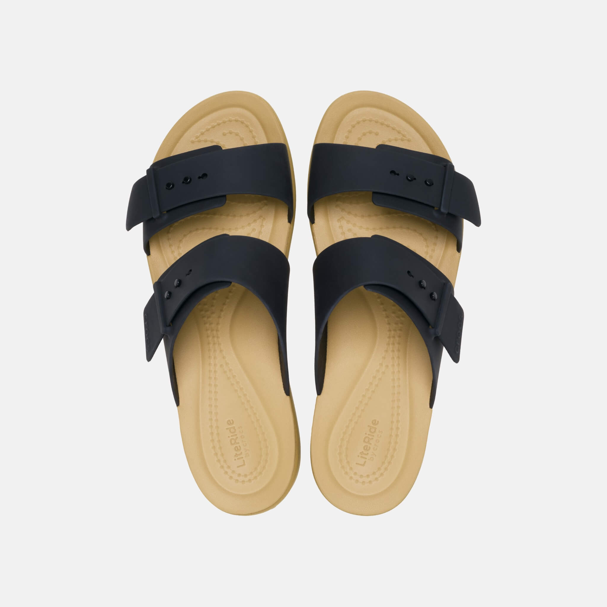 Crocs Brooklyn Buckle Low Low Black/Tan