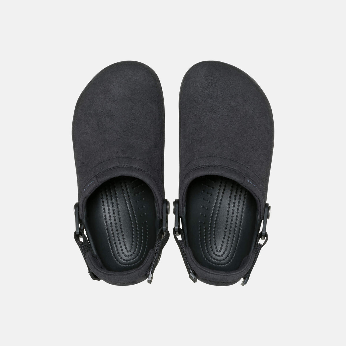 Crocs Classic Crafted Vegan Suede Clog Black