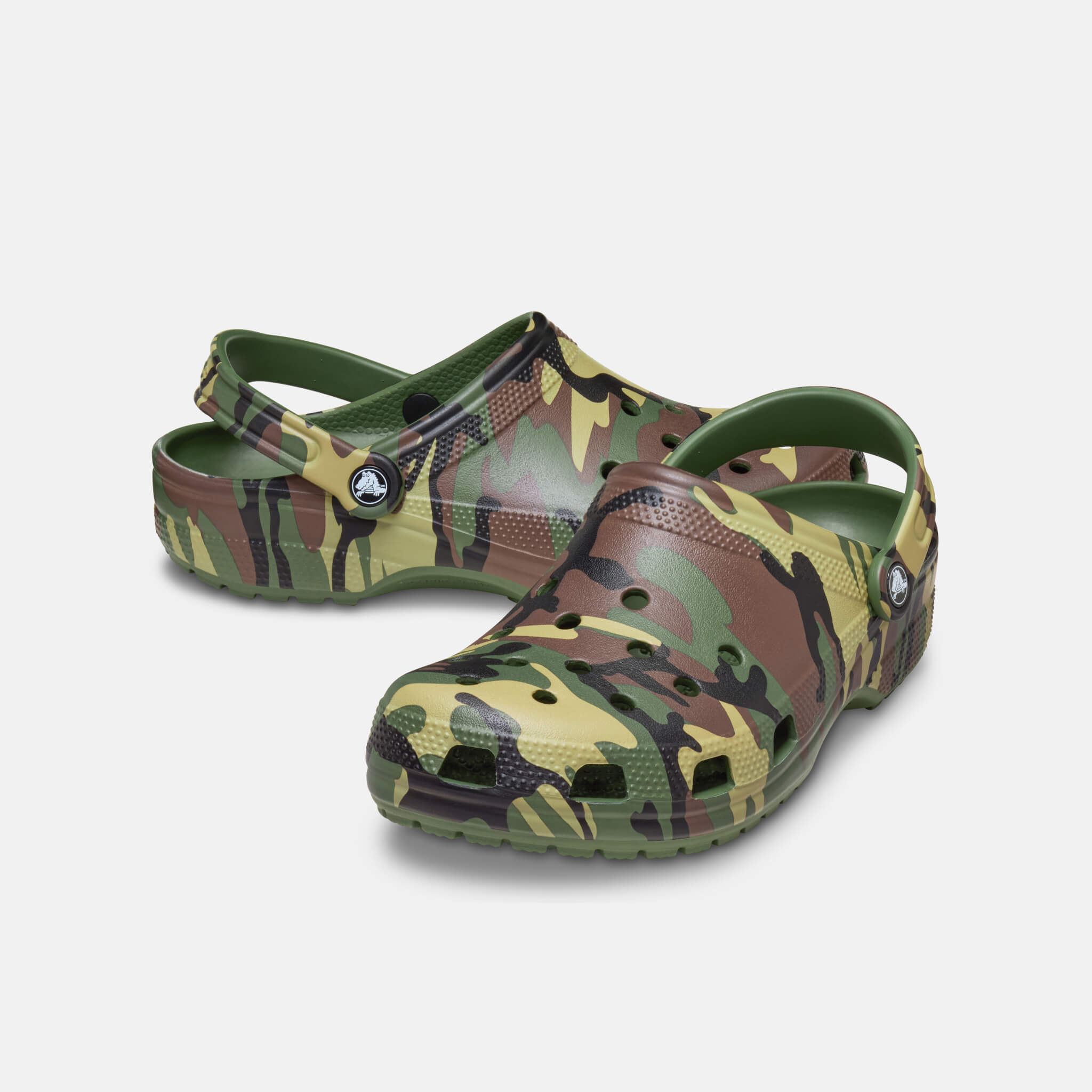 Crocs Classic Camouflage Clog Army Green/Multi
