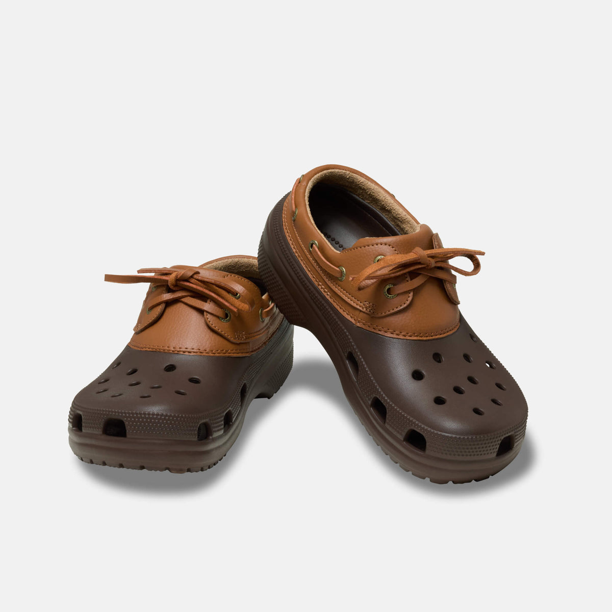 Crocs Classic Boat Shoe Coffee/Cognac