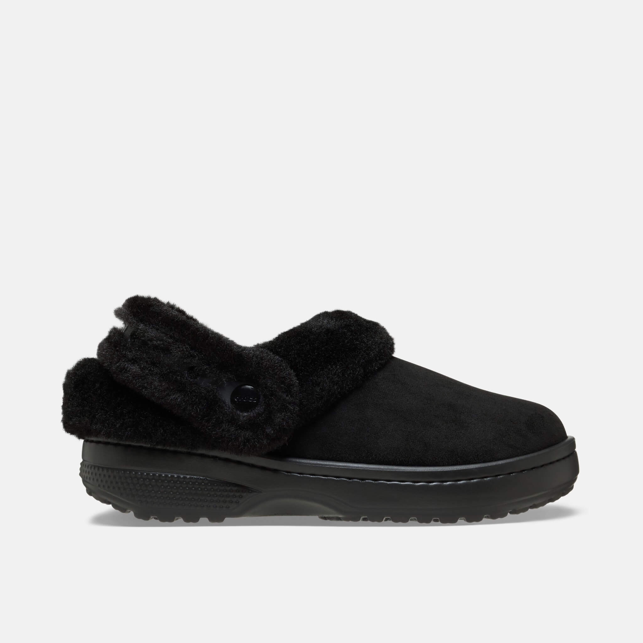 Crocs Classic Unfurgettable Sueded Clog Black
