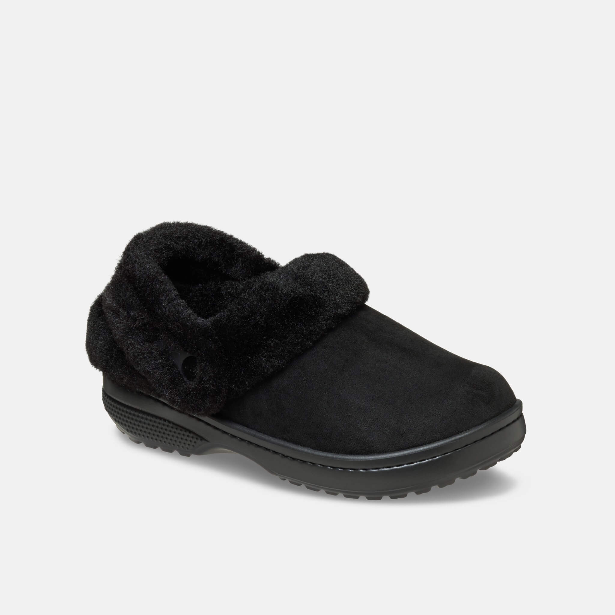 Crocs Classic Unfurgettable Sueded Clog Black